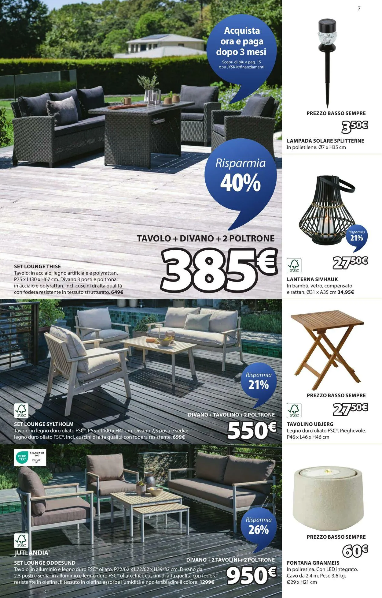 Jysk Volantino attuale da 1 luglio a 15 luglio di 2025 - Pagina del volantino 8