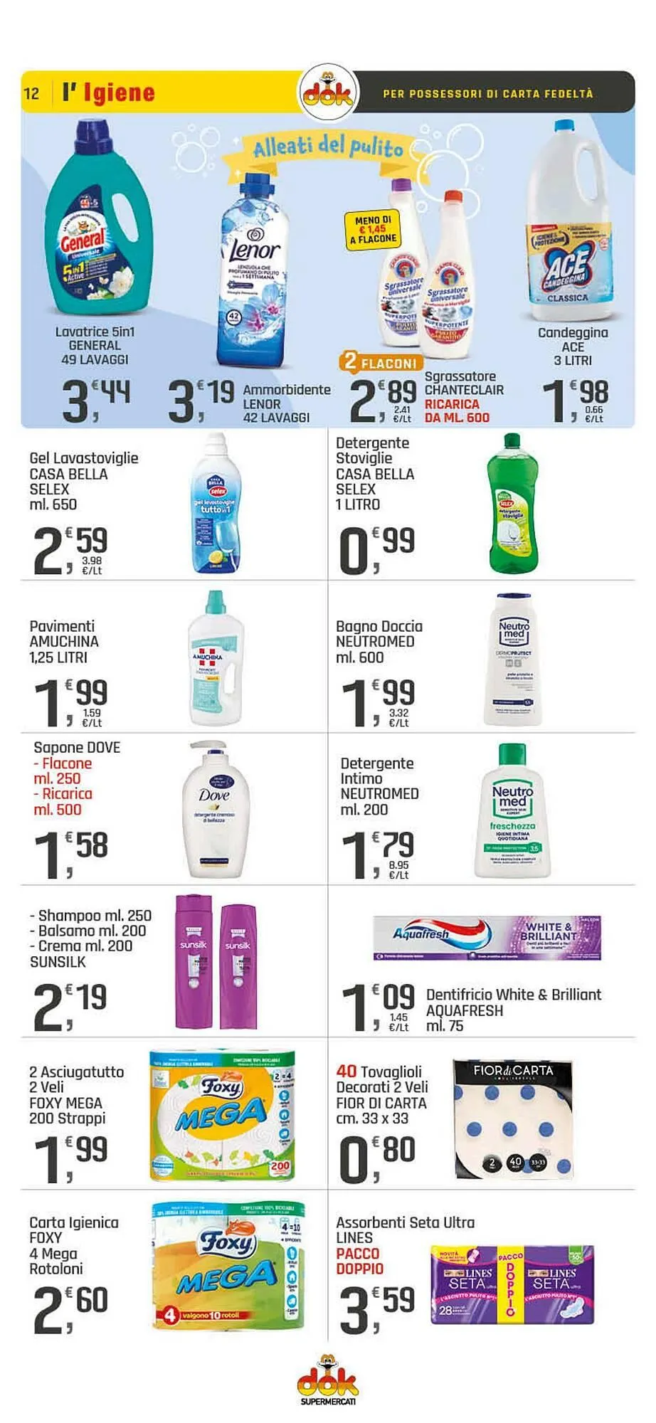 Volantino Supermercati Dok da 5 marzo a 15 marzo di 2026 - Pagina del volantino 12