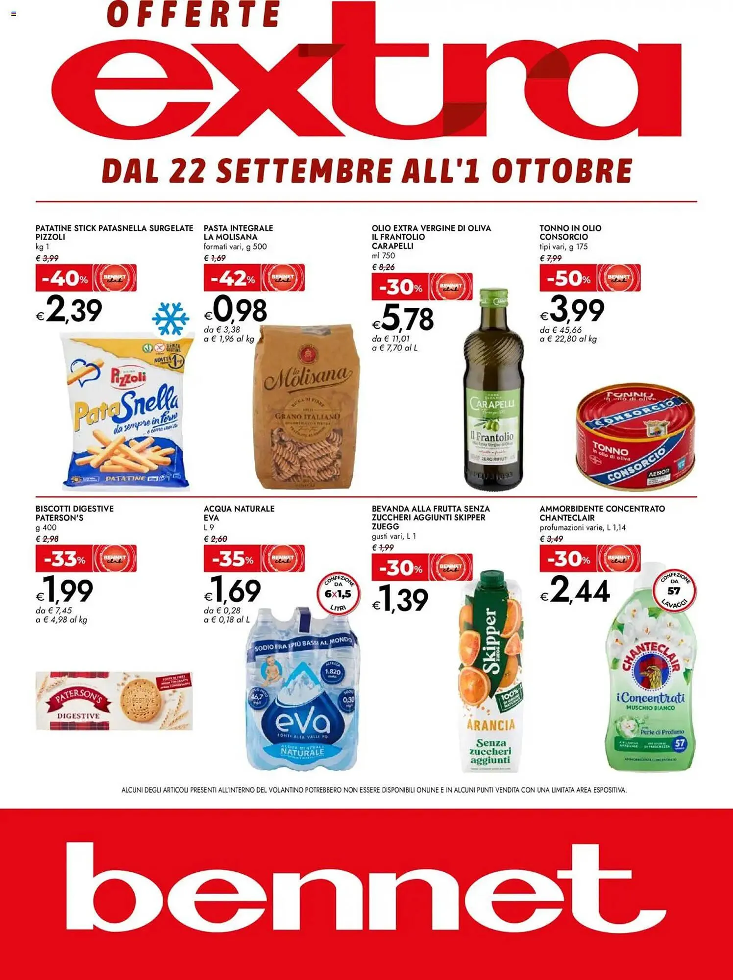 Volantino Bennet da 22 settembre a 1 ottobre di 2025 - Pagina del volantino 1