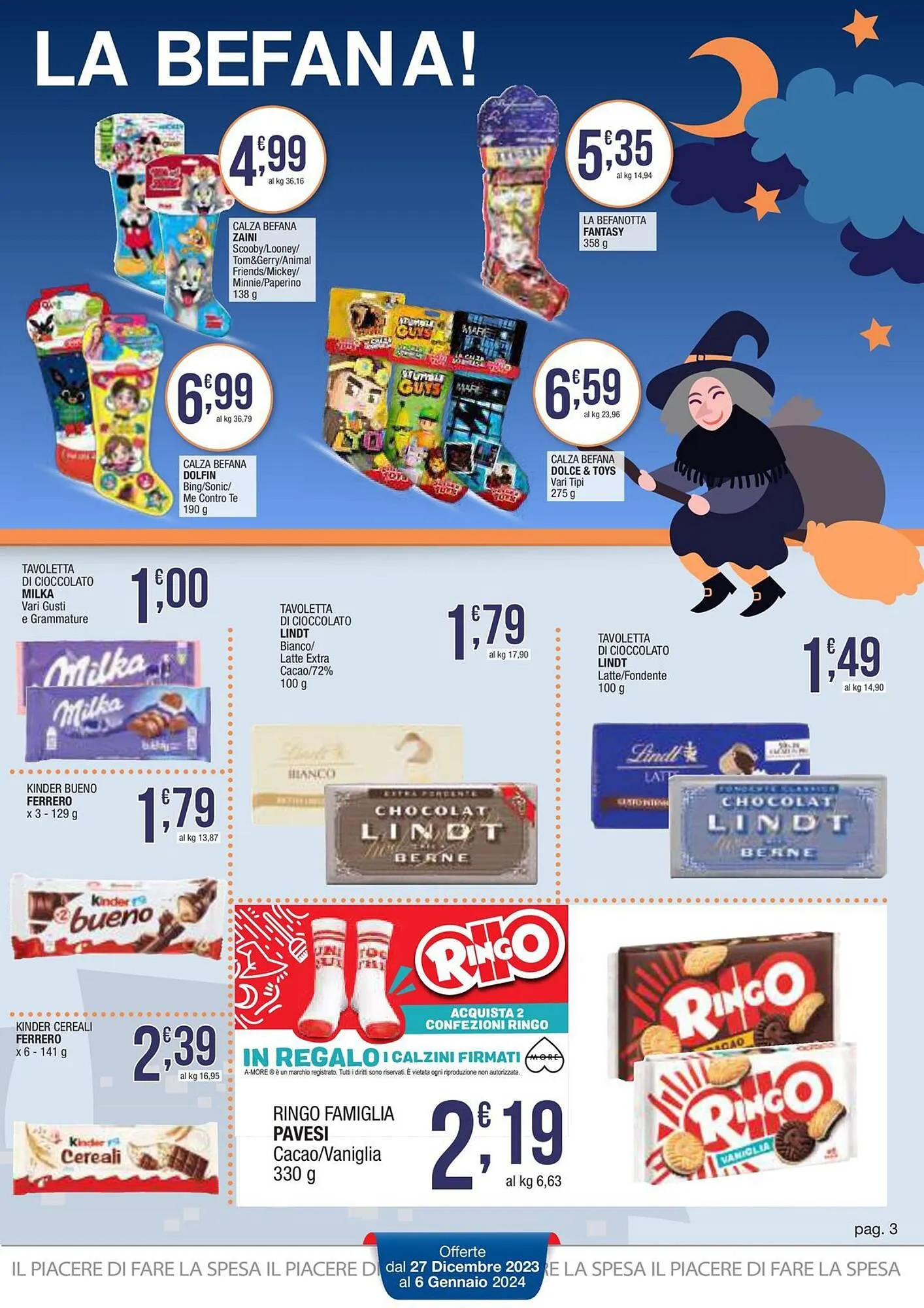 Volantino Sidis da 27 dicembre a 6 gennaio di 2024 - Pagina del volantino 3
