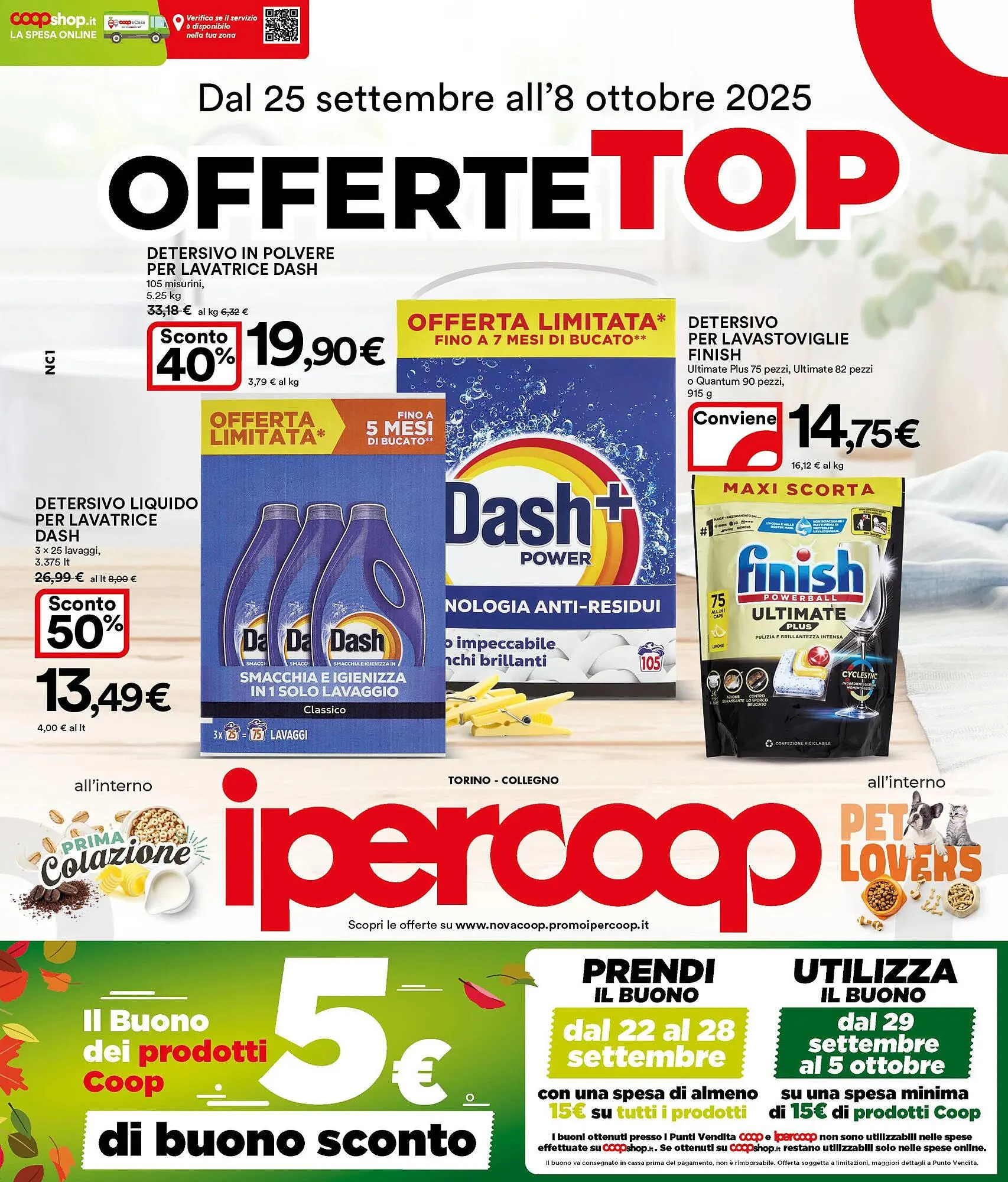 Volantino Ipercoop da 25 settembre a 8 ottobre di 2025 - Pagina del volantino 1