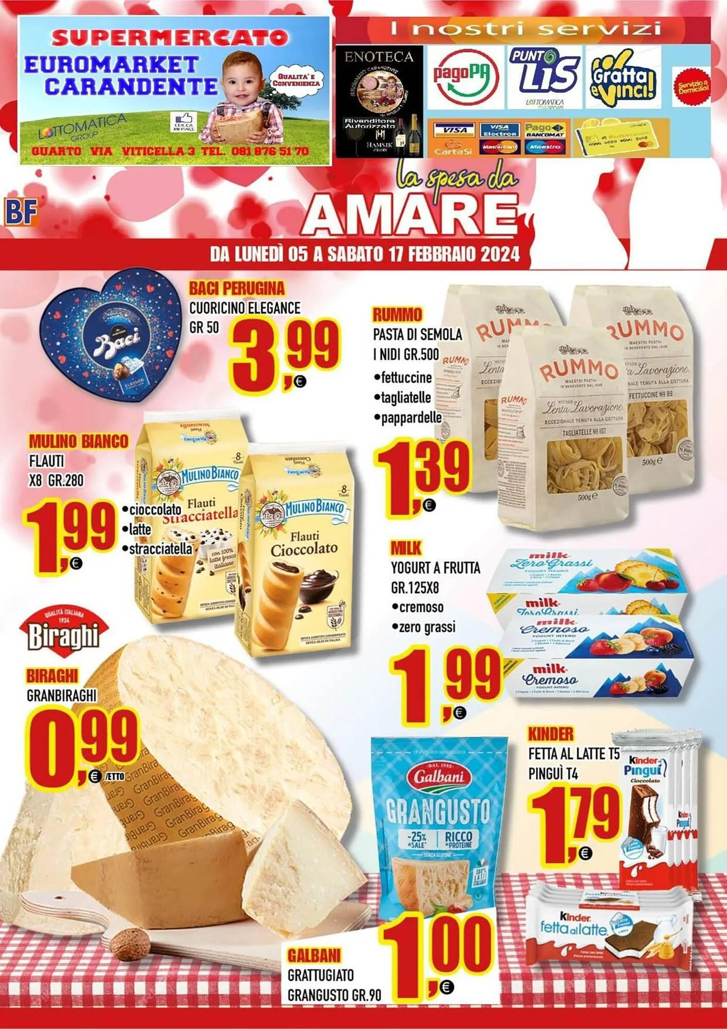 Volantino Euromarket Carandente da 5 febbraio a 17 febbraio di 2024 - Pagina del volantino 