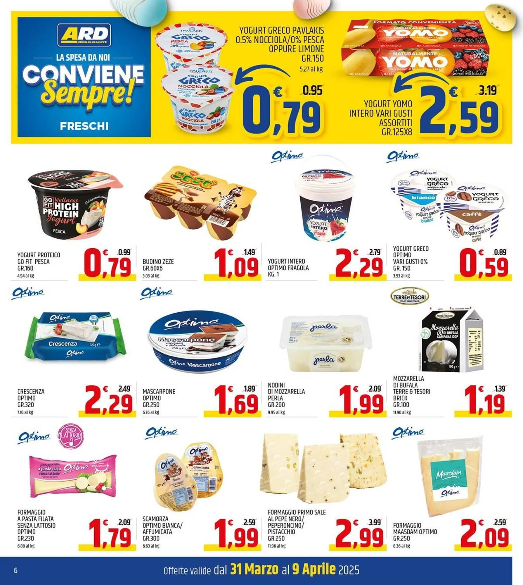 Volantino Ard Discount da 31 marzo a 9 aprile di 2025 - Pagina del volantino 6