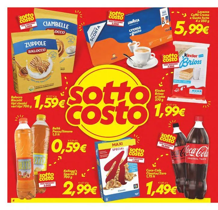 Sottocosto da 25 giugno a 3 luglio di 2024 - Pagina del volantino 4