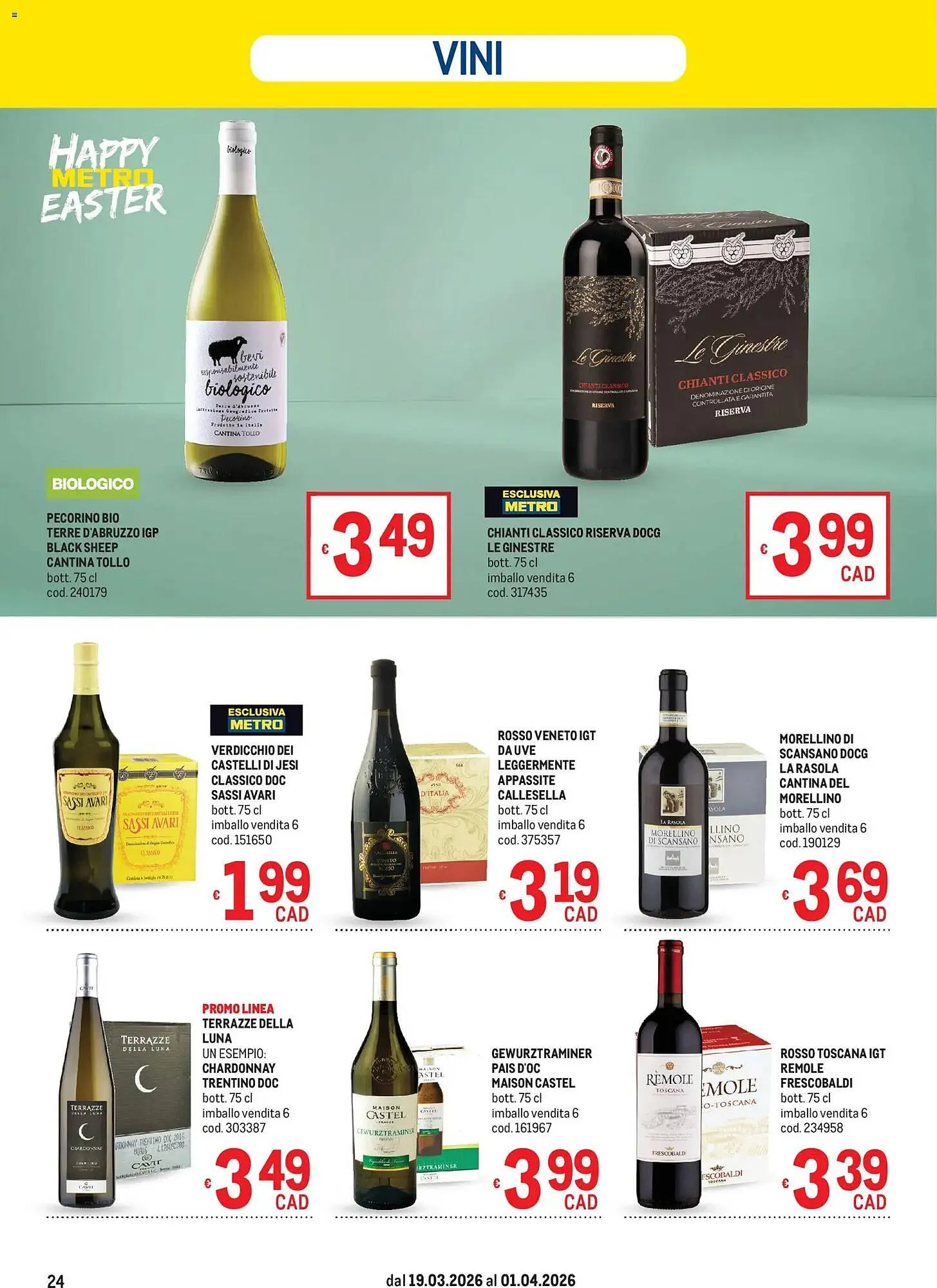 Volantino Metro da 19 marzo a 1 aprile di 2026 - Pagina del volantino 24