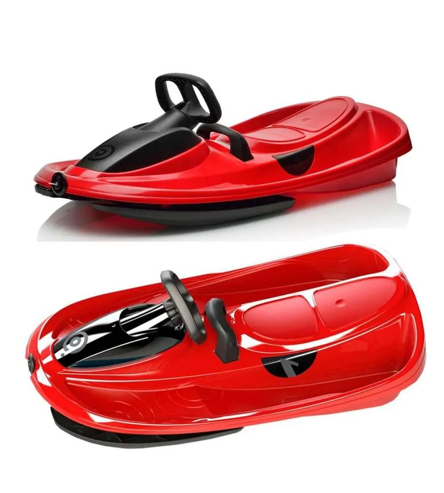 BOB PER BAMBINI A 2 POSTI STRATOS RACING, COLORE ROSSO