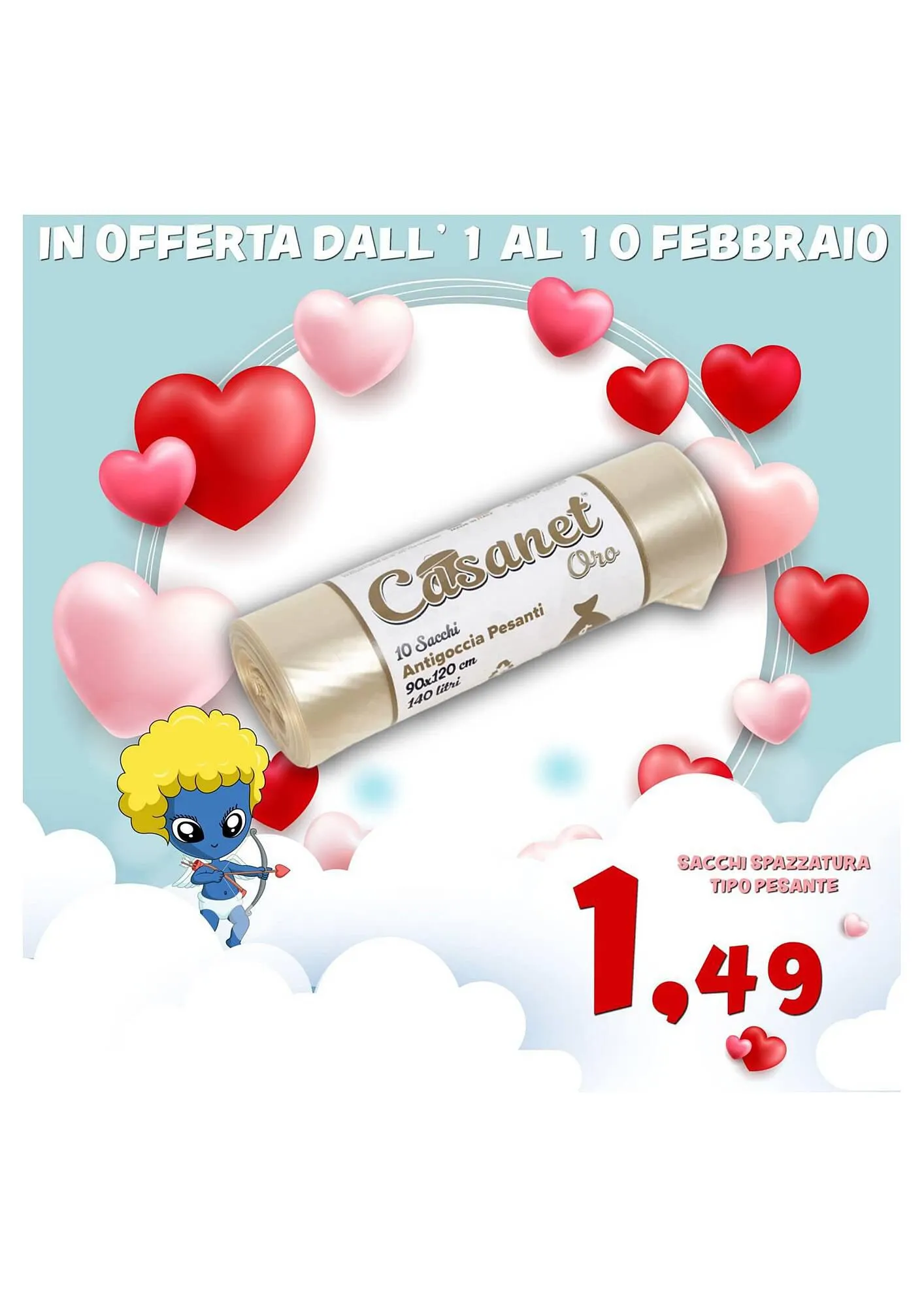 Volantino Pianeta Risparmio da 1 febbraio a 10 febbraio di 2024 - Pagina del volantino 10