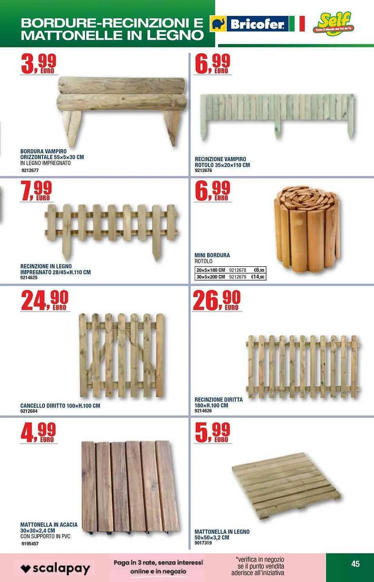 Volantino Self da 9 giugno a 31 agosto di 2025 - Pagina del volantino 45