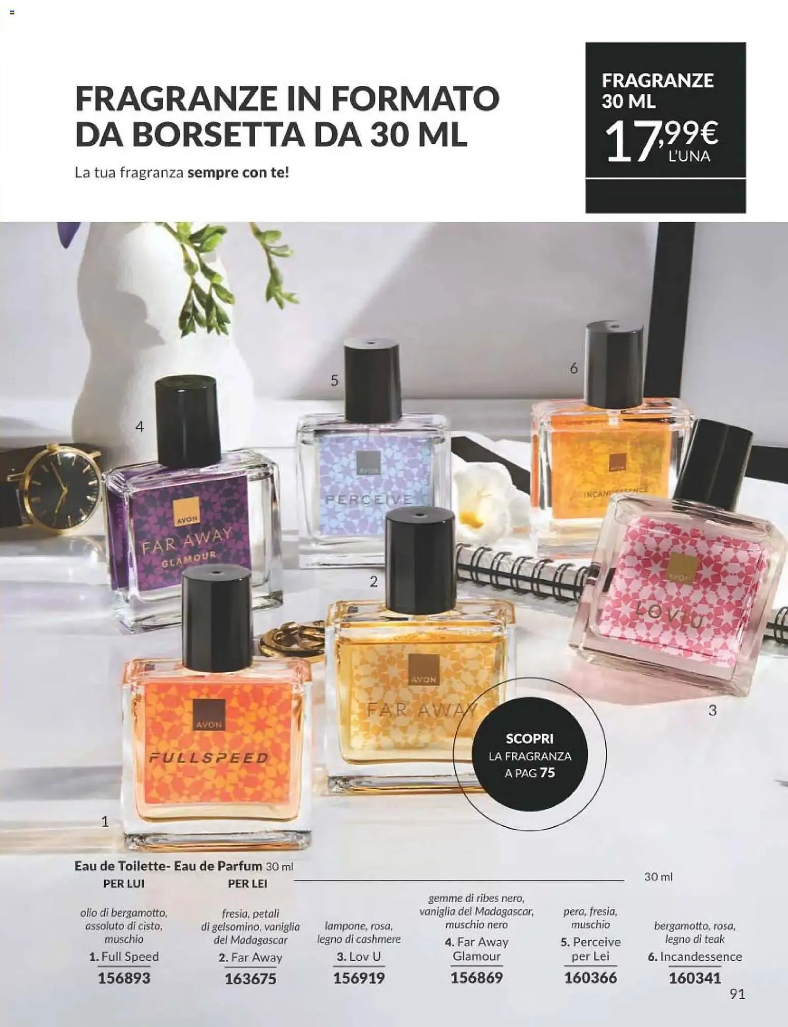 Catalogo Avon da 31 dicembre a 31 gennaio di 2026 - Pagina del volantino 91