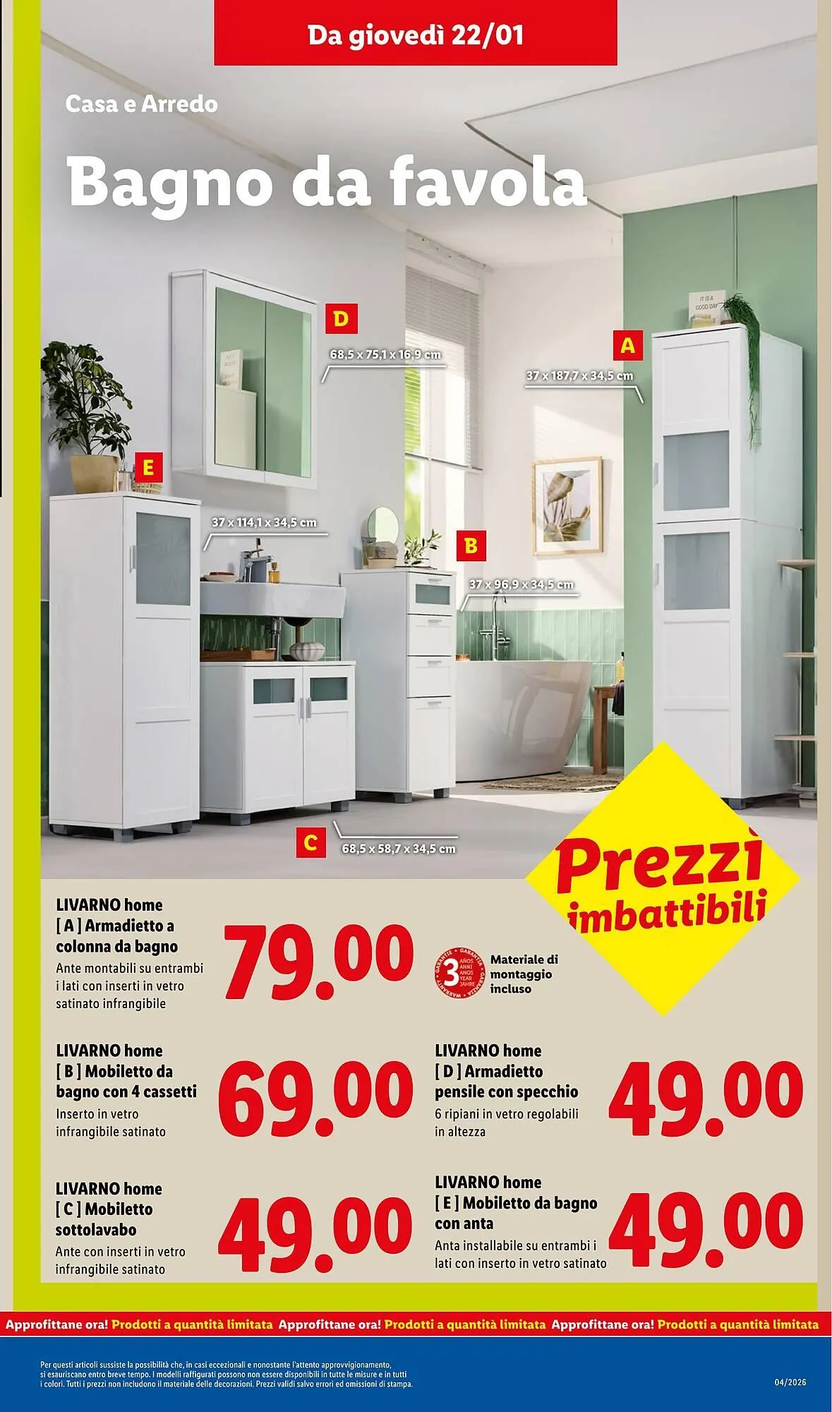 Volantino Lidl da 19 gennaio a 25 gennaio di 2026 - Pagina del volantino 41