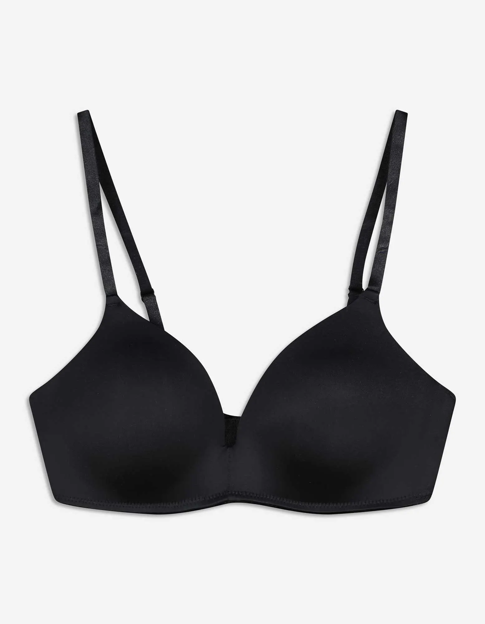 Reggiseno morbido - microfibra - nero