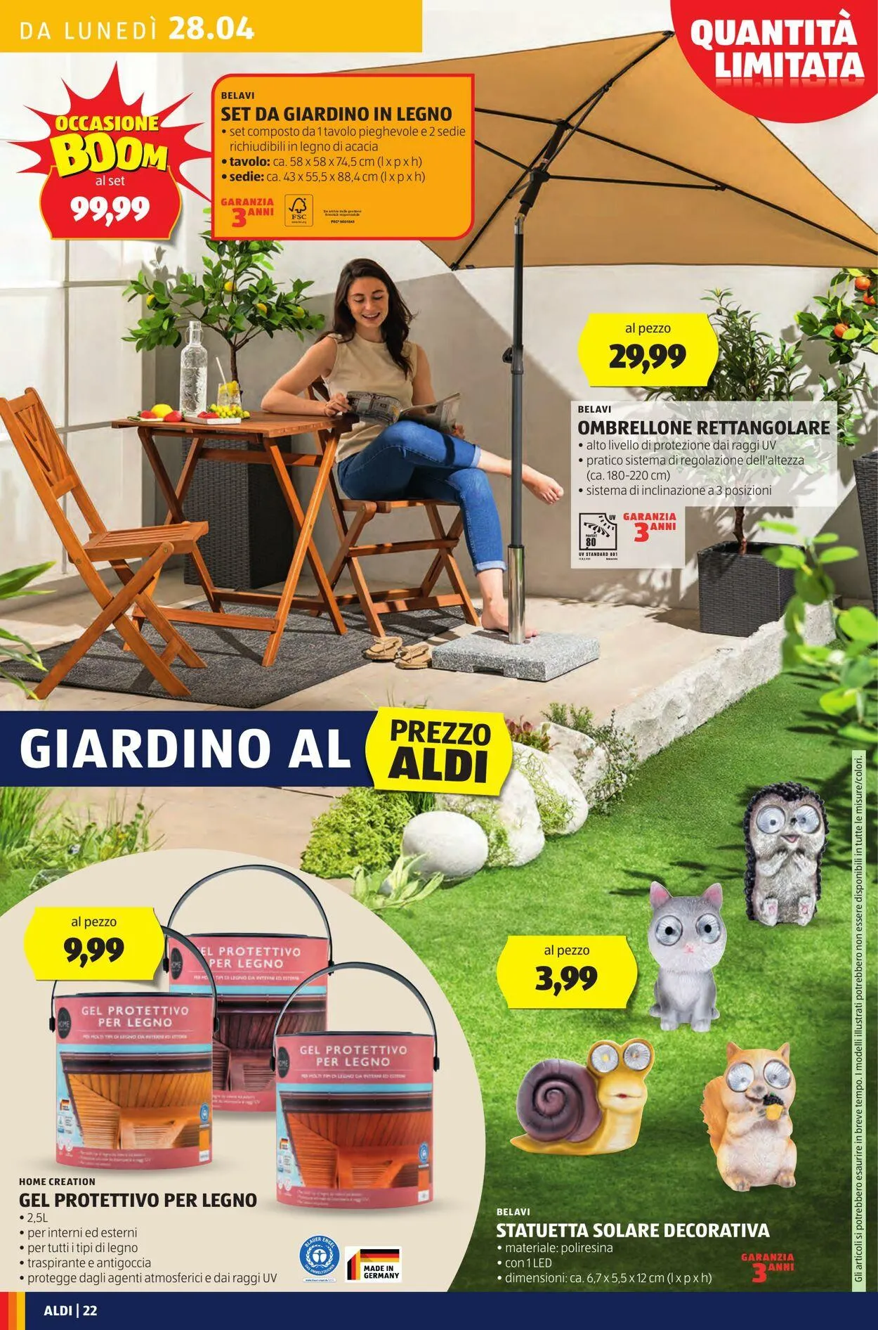 Aldi Volantino attuale da 28 aprile a 4 maggio di 2025 - Pagina del volantino 22