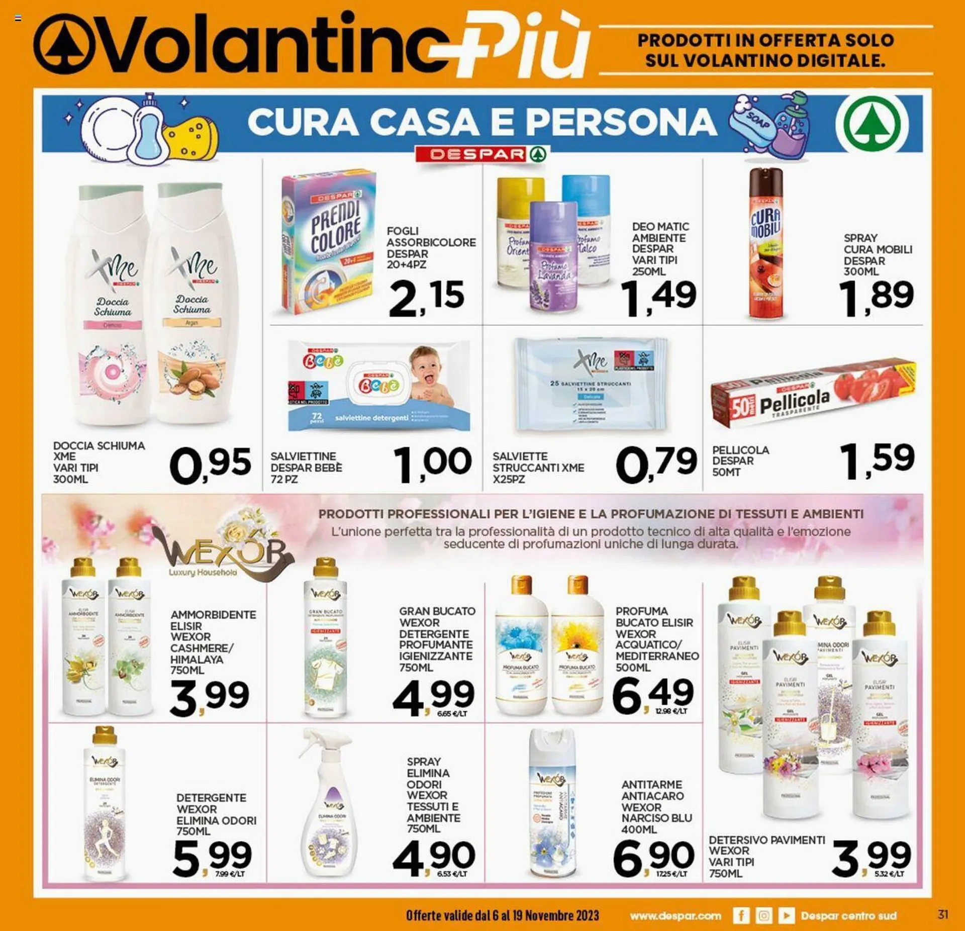 Volantino Interspar da 6 novembre a 19 novembre di 2023 - Pagina del volantino 31