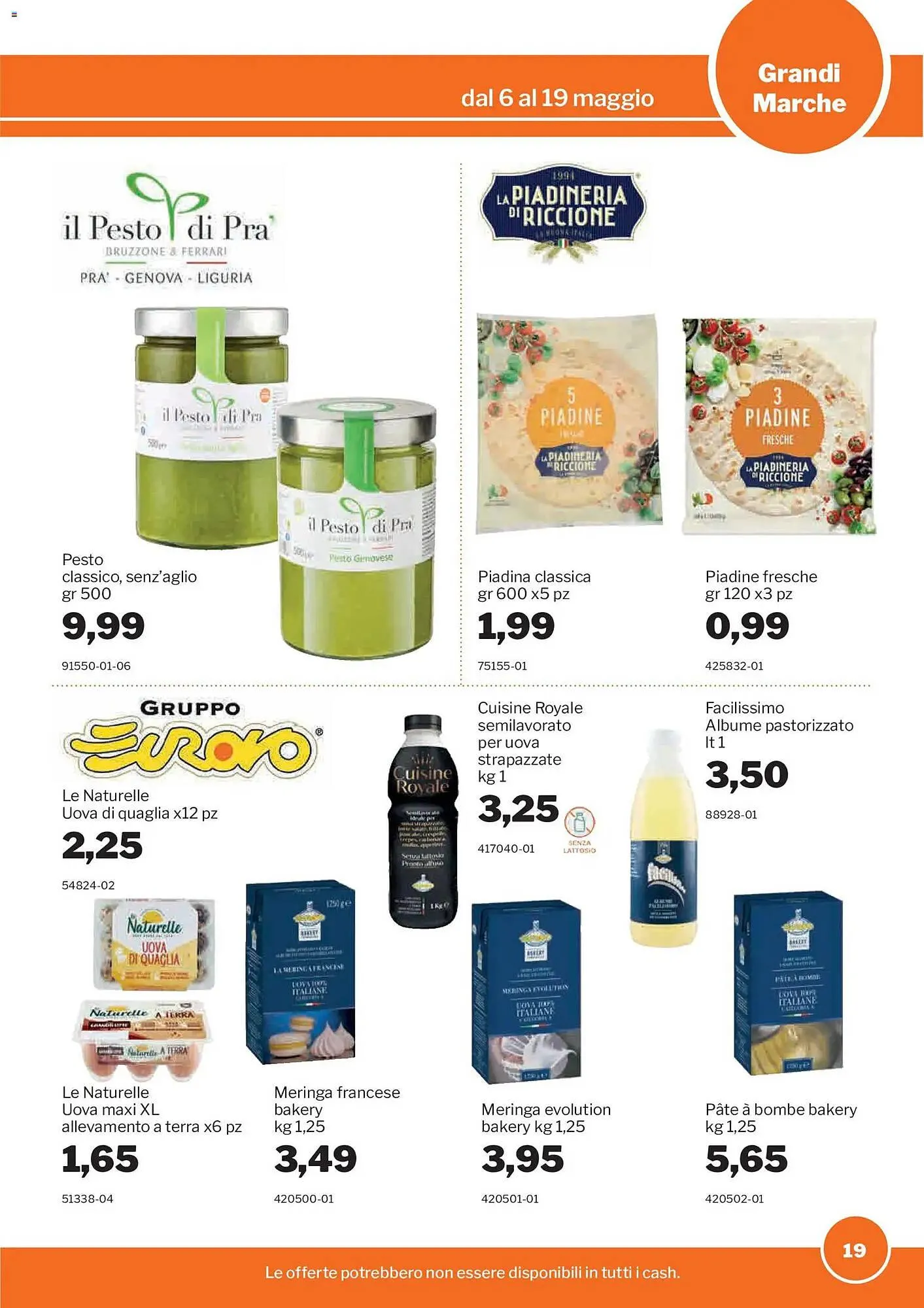 Volantino GrosMarket da 6 maggio a 19 maggio di 2026 - Pagina del volantino 19