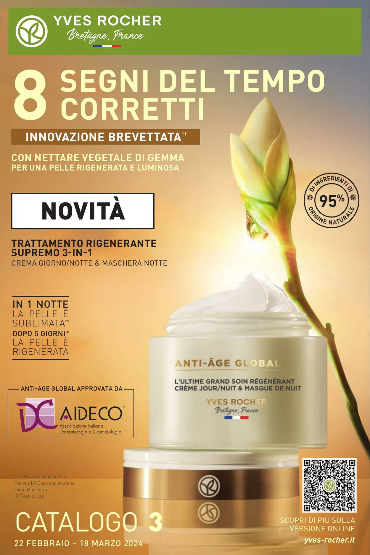 Yves Rocher Volantino attuale da 14 marzo a 28 marzo di 2024 - Pagina del volantino 1