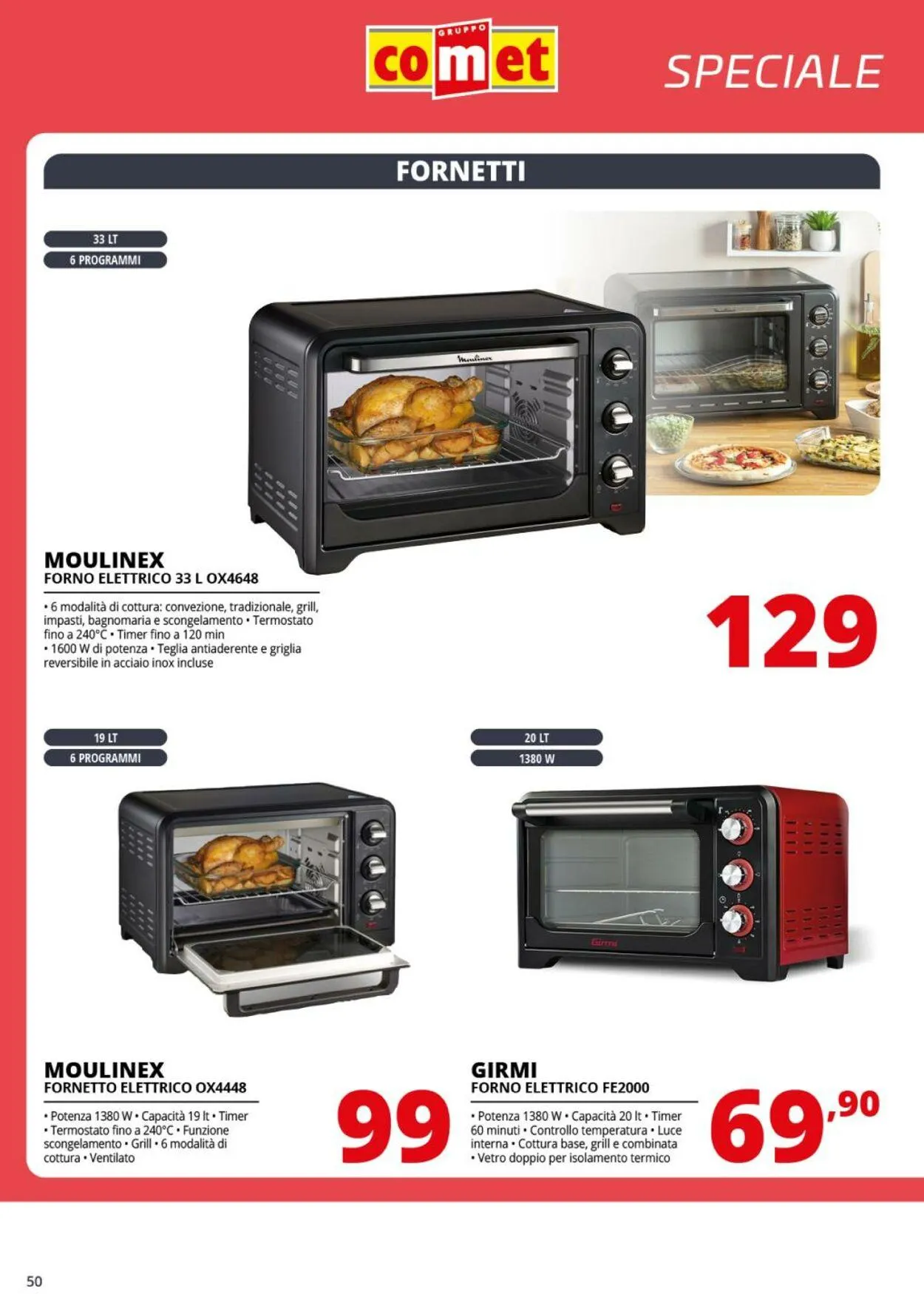 Comet Volantino attuale da 22 agosto a 11 settembre di 2025 - Pagina del volantino 50