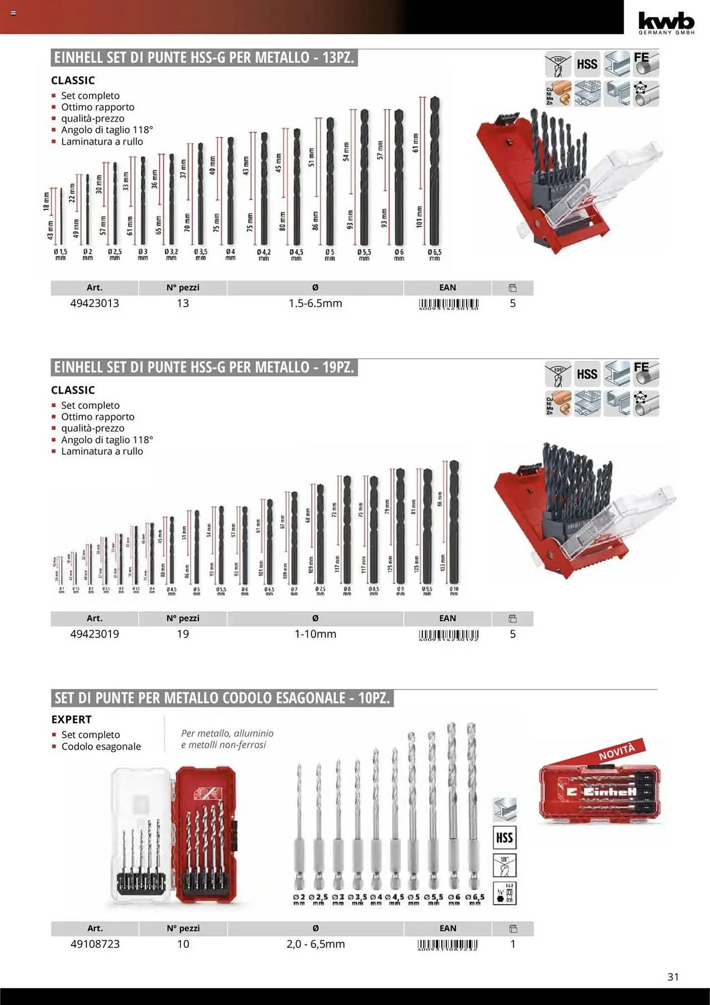 Volantino Einhell da 10 ottobre a 31 dicembre di 2025 - Pagina del volantino 33