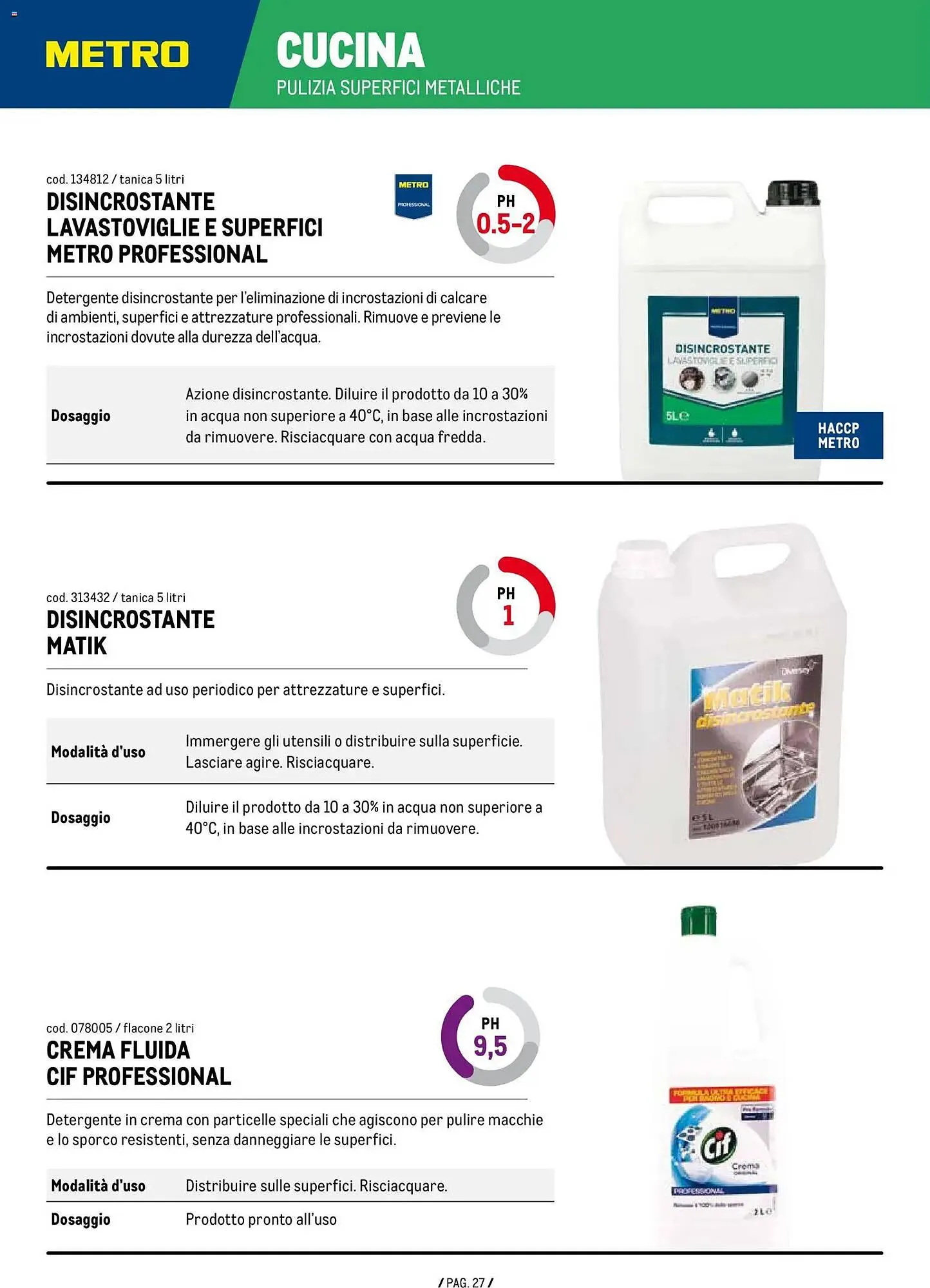 Volantino Metro da 7 gennaio a 31 dicembre di 2026 - Pagina del volantino 27
