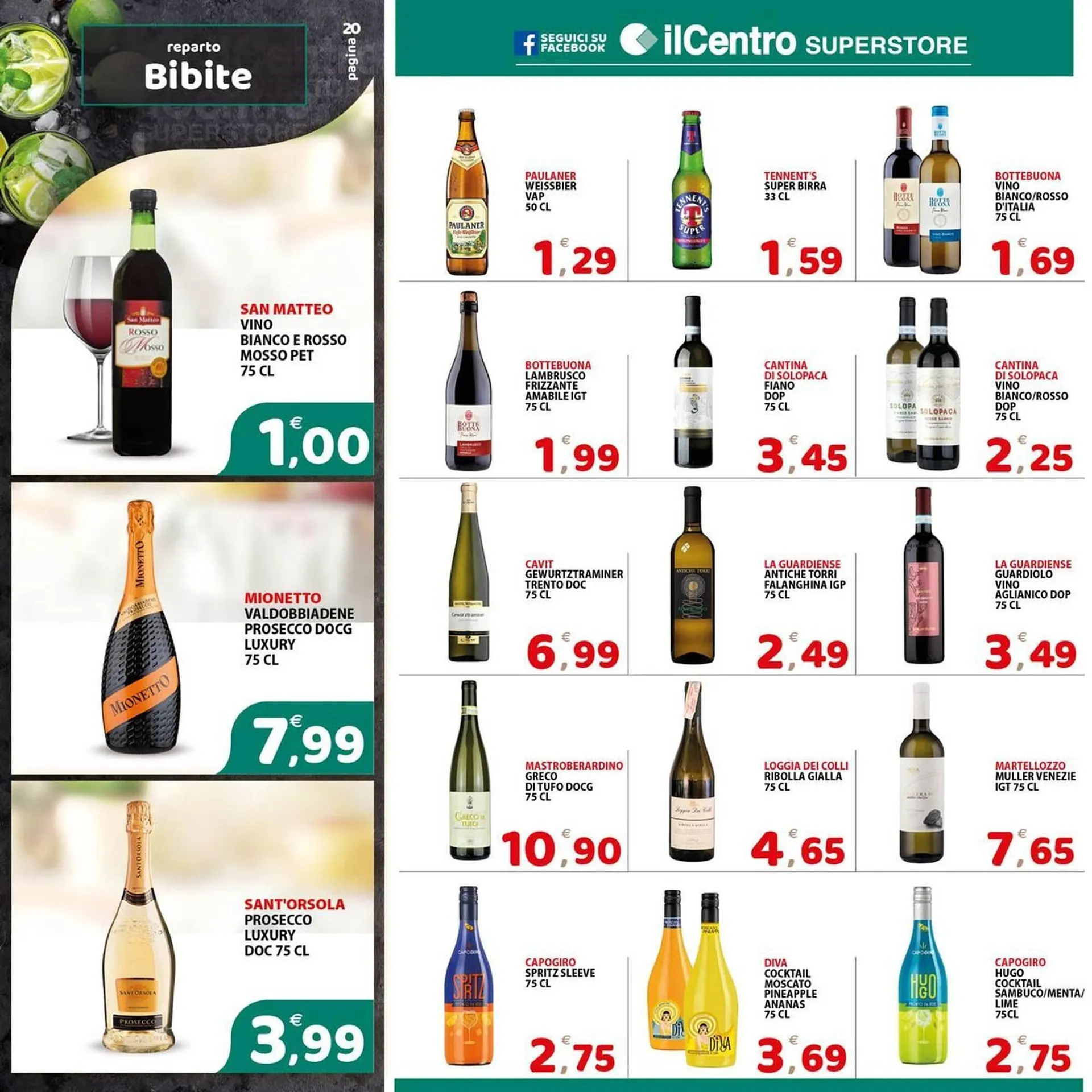 Volantino Il Centro Superstore da 29 aprile a 12 maggio di 2026 - Pagina del volantino 20