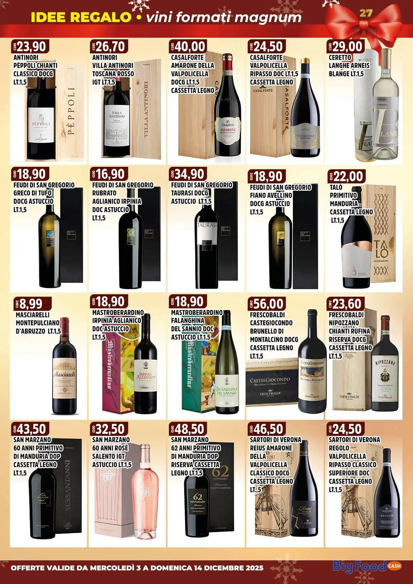 Volantino Big Food da 3 dicembre a 14 dicembre di 2025 - Pagina del volantino 26