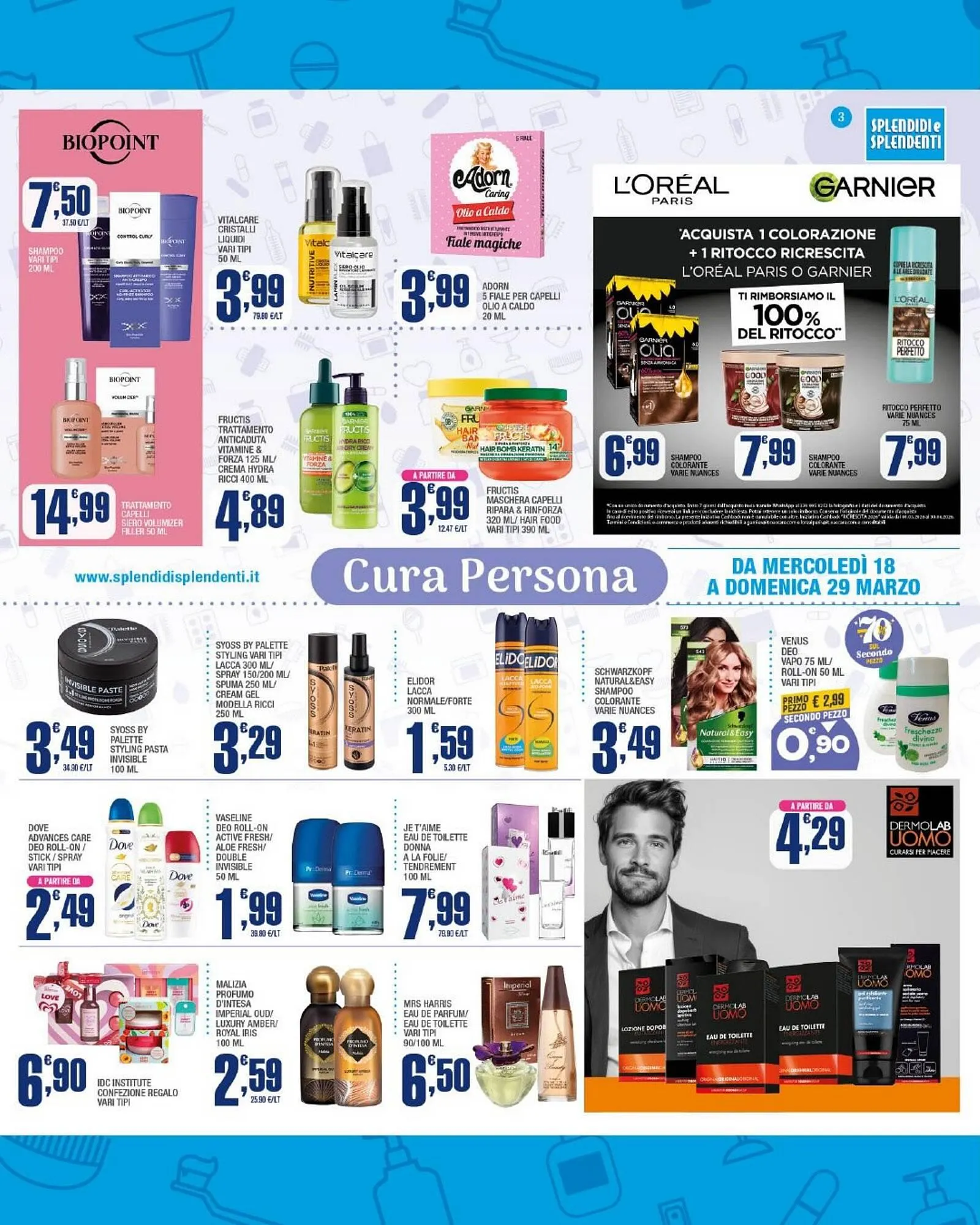 Volantino Splendidi e Splendenti da 18 marzo a 29 marzo di 2026 - Pagina del volantino 3