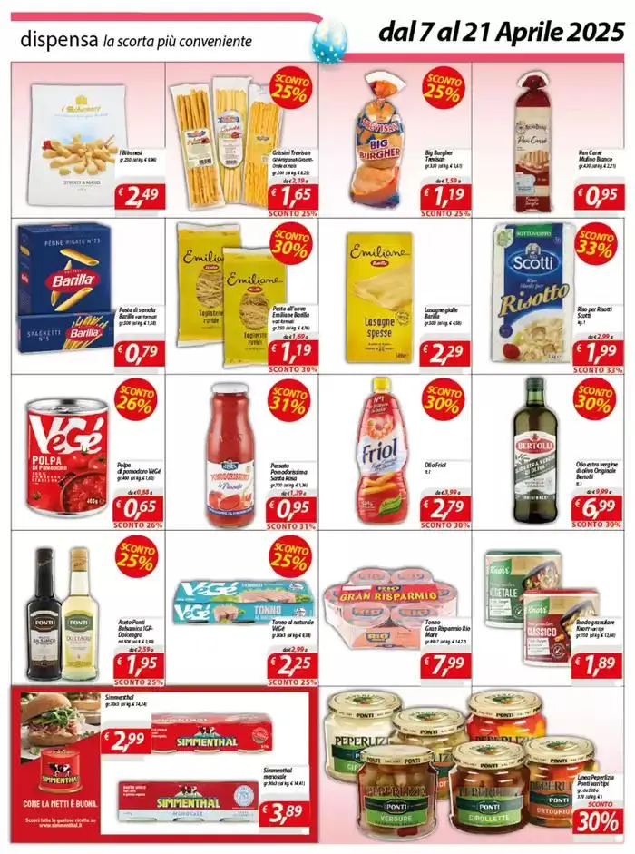 Auguriamo a tutti una serena Pasqua da 7 aprile a 21 aprile di 2025 - Pagina del volantino 6