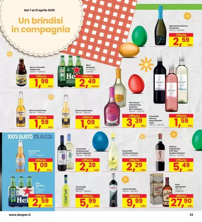 Buona Pasqua da 7 aprile a 21 aprile di 2025 - Pagina del volantino 23