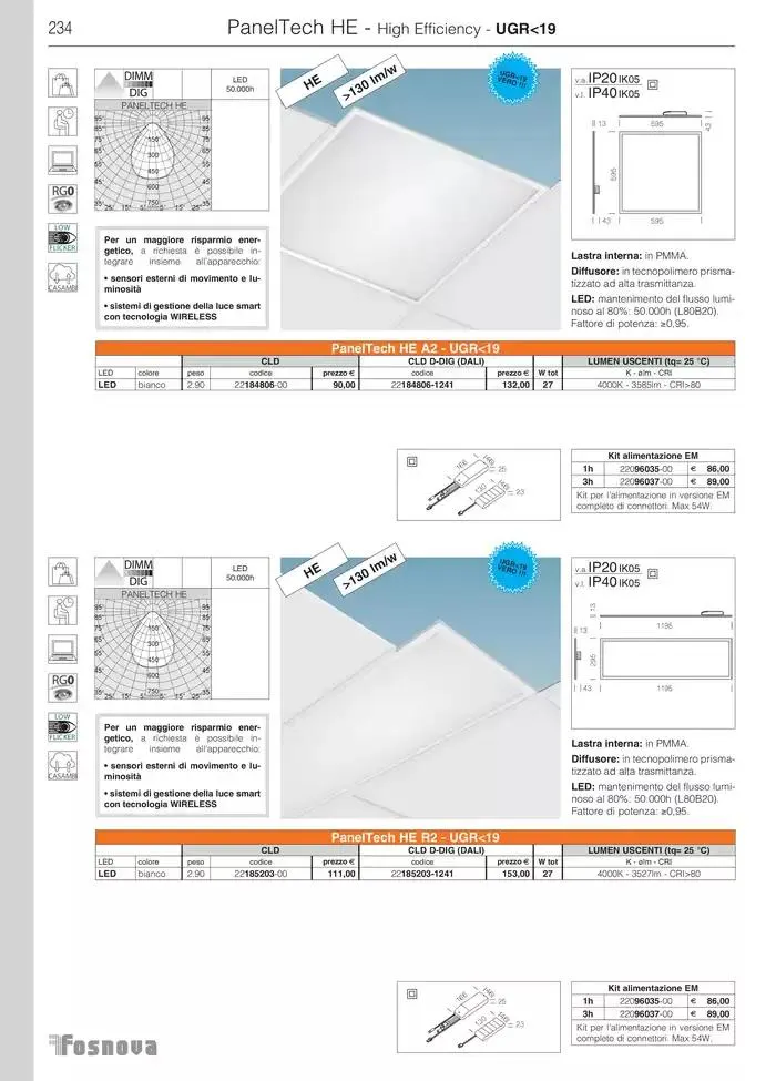 Fosnova LED 24/25 da 16 gennaio a 31 ottobre di 2025 - Pagina del volantino 236