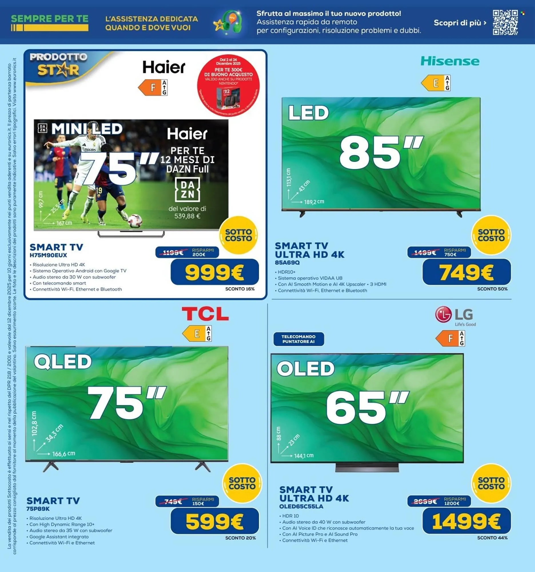 Volantino Euronics da 12 dicembre a 24 dicembre di 2025 - Pagina del volantino 8