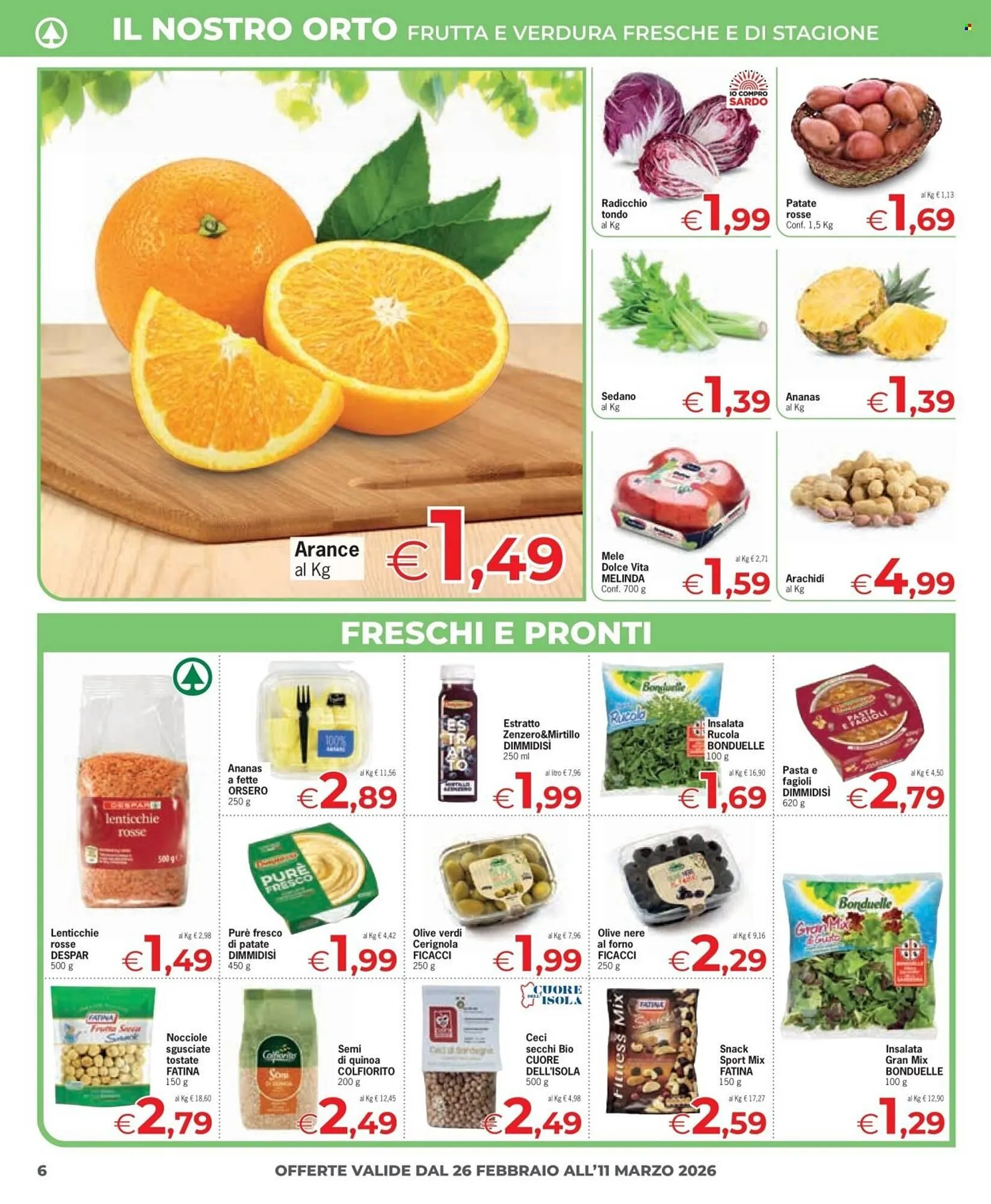 Volantino Eurospar da 26 febbraio a 11 marzo di 2026 - Pagina del volantino 6