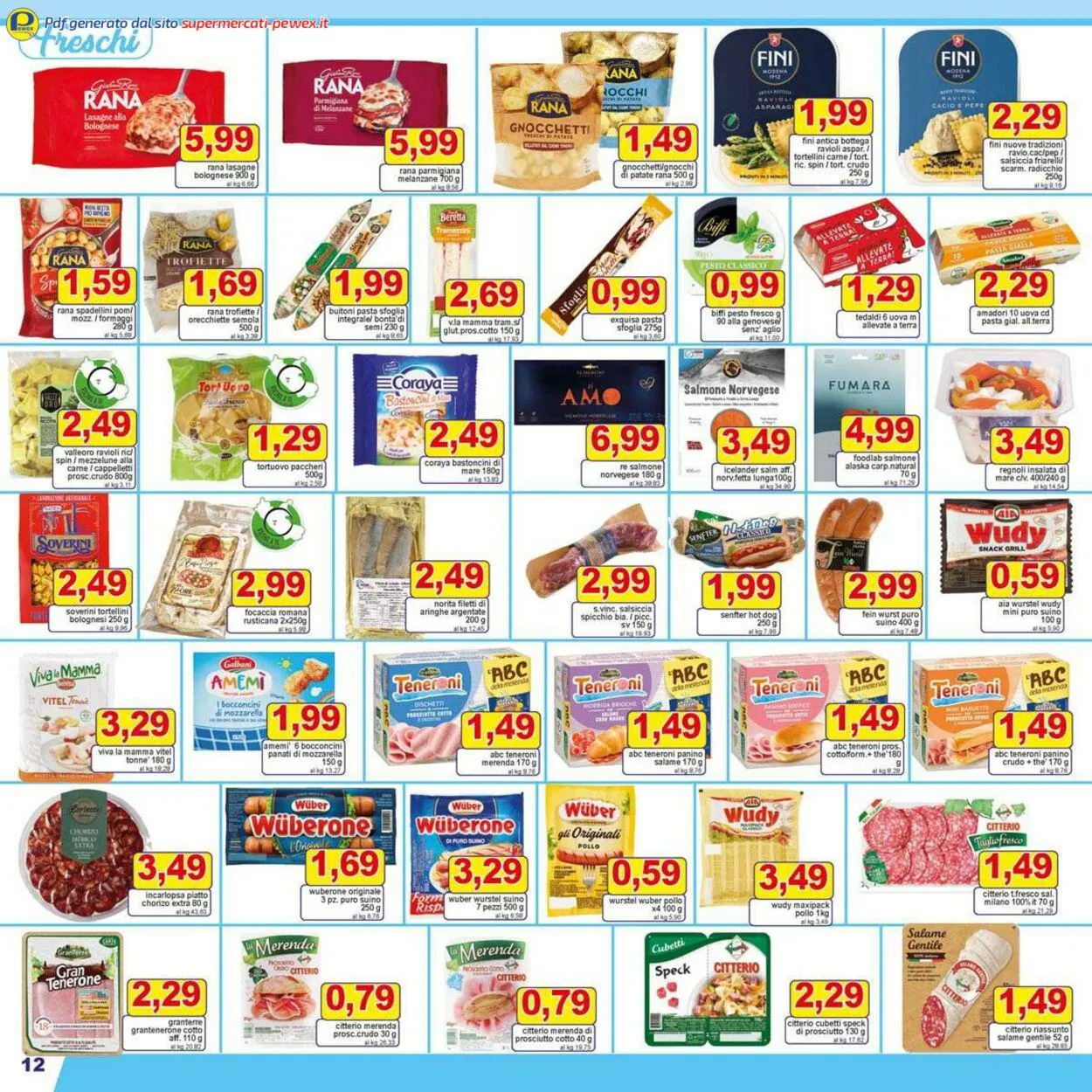 Pewex Volantino attuale da 11 luglio a 25 luglio di 2024 - Pagina del volantino 12