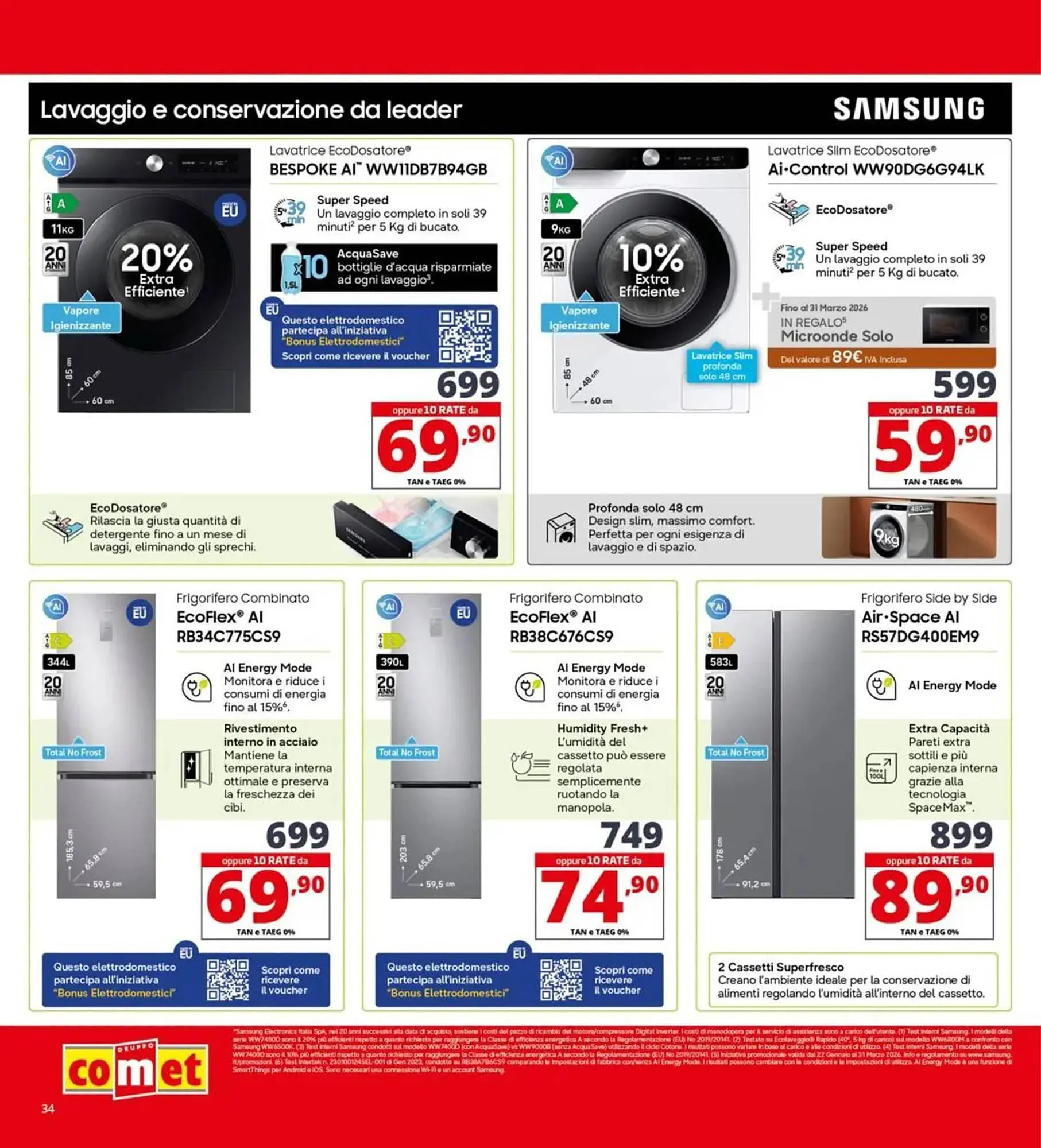 Volantino Comet da 19 febbraio a 4 marzo di 2026 - Pagina del volantino 34