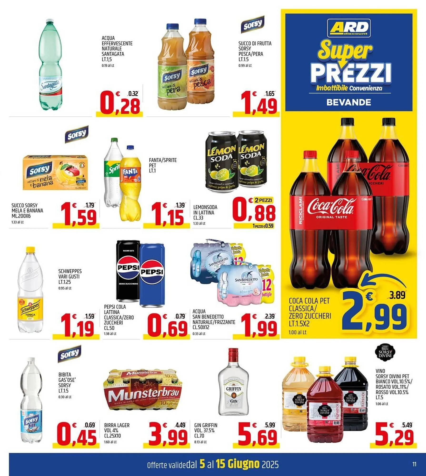 Volantino Ard Discount da 5 giugno a 15 giugno di 2025 - Pagina del volantino 11