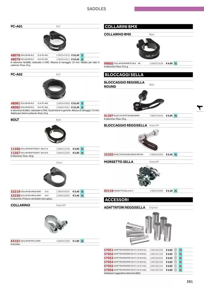Catalogo ricambi ed accessori da 20 novembre a 31 dicembre di 2025 - Pagina del volantino 275