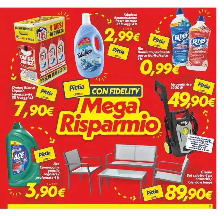 Mega risparmio da 2 maggio a 12 maggio di 2025 - Pagina del volantino 5