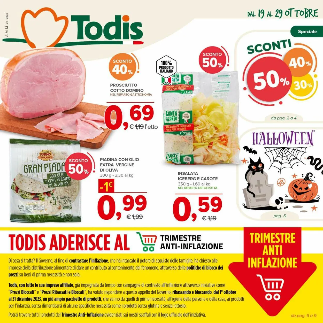 Todis Volantino attuale da 15 novembre a 29 novembre di 2023 - Pagina del volantino 1
