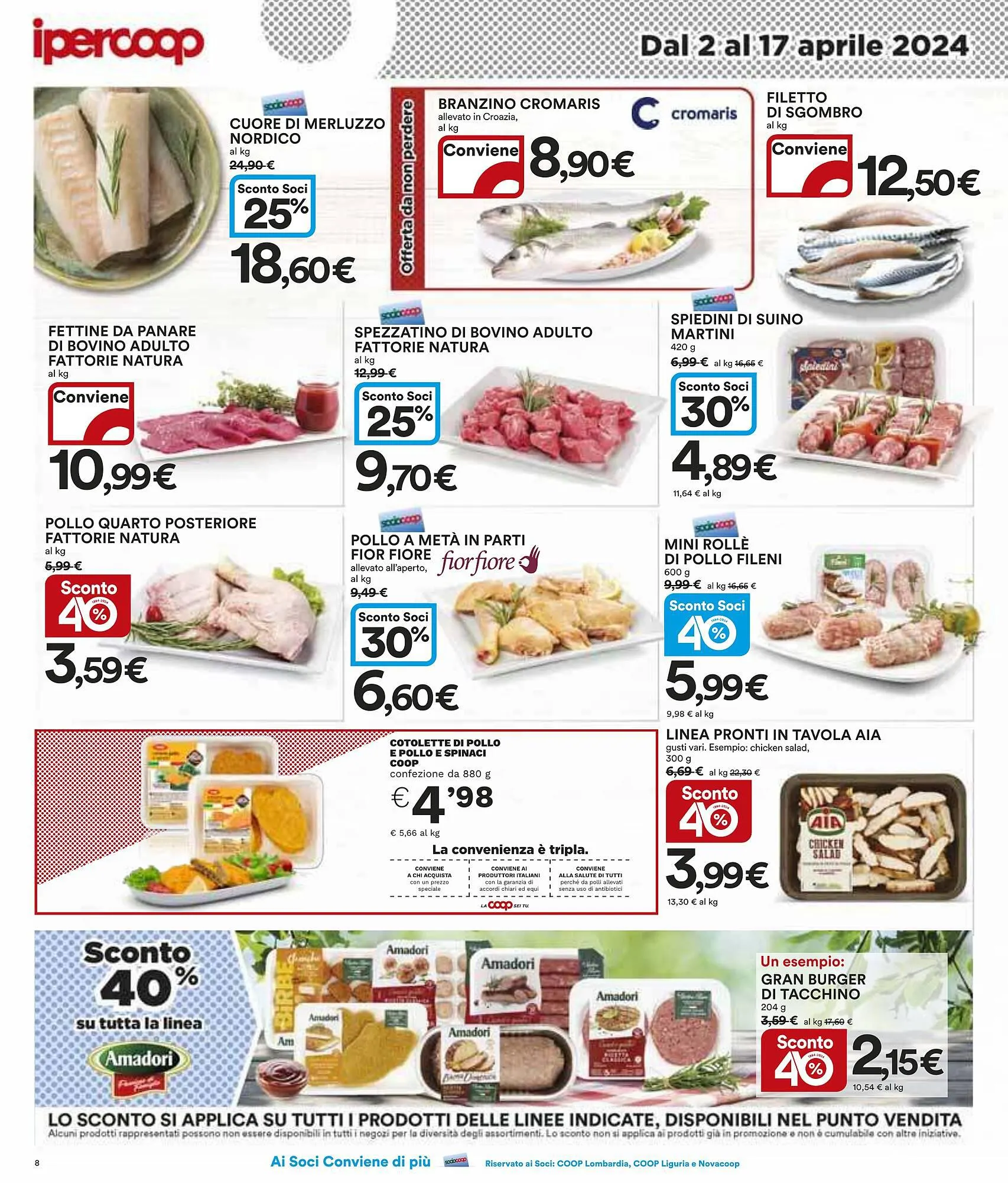 Volantino Ipercoop da 2 aprile a 17 aprile di 2024 - Pagina del volantino 8