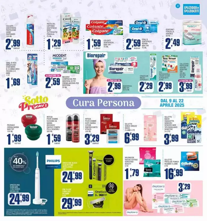 Sotto prezzo da 9 aprile a 22 aprile di 2025 - Pagina del volantino 4