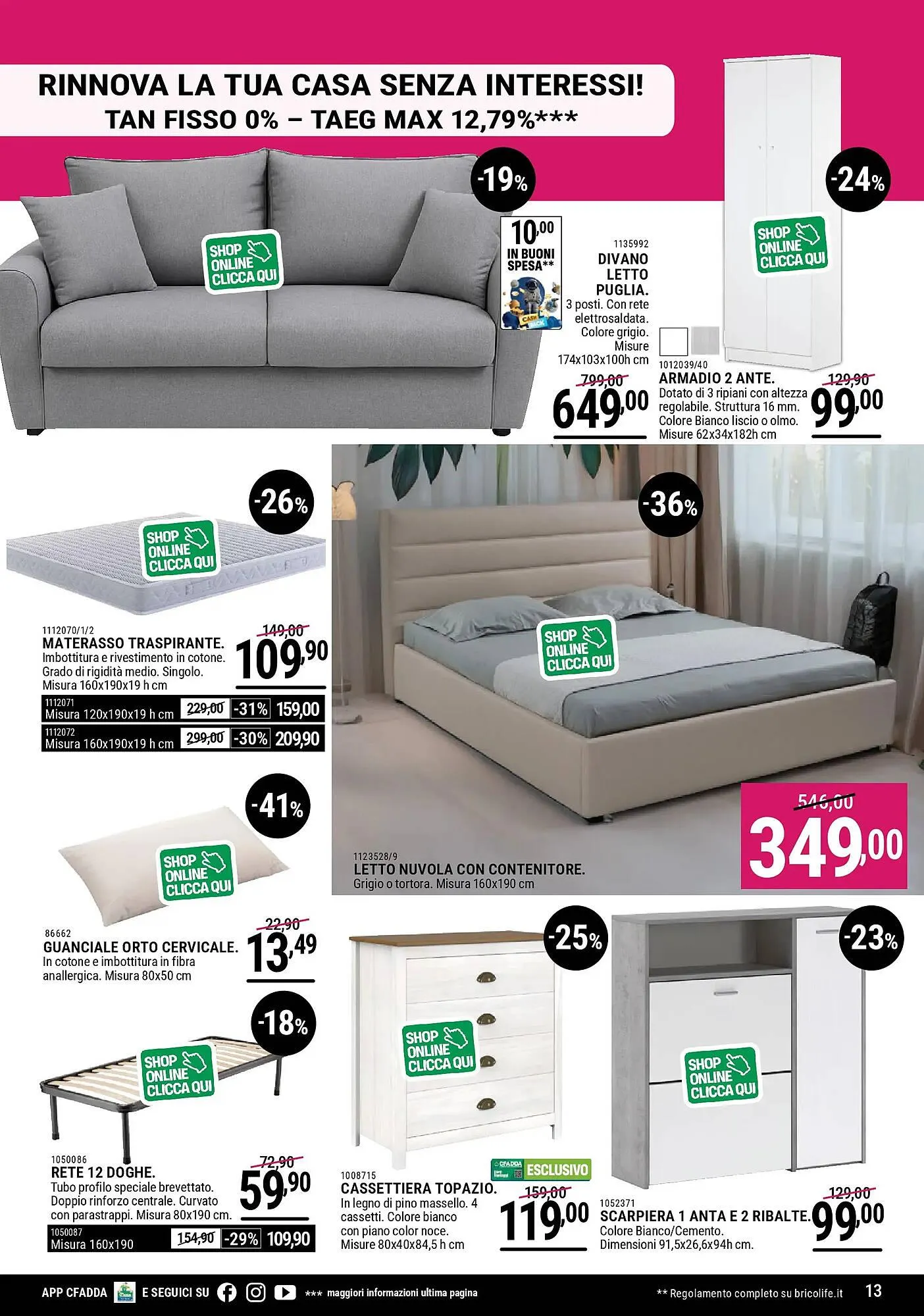 Volantino Cfadda da 30 novembre a 31 dicembre di 2025 - Pagina del volantino 13