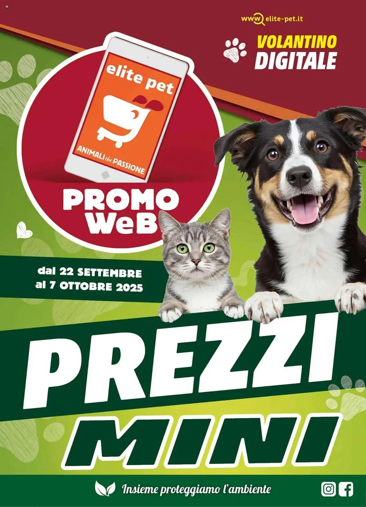 Volantino Elite Pet da 22 settembre a 7 ottobre di 2025 - Pagina del volantino 1