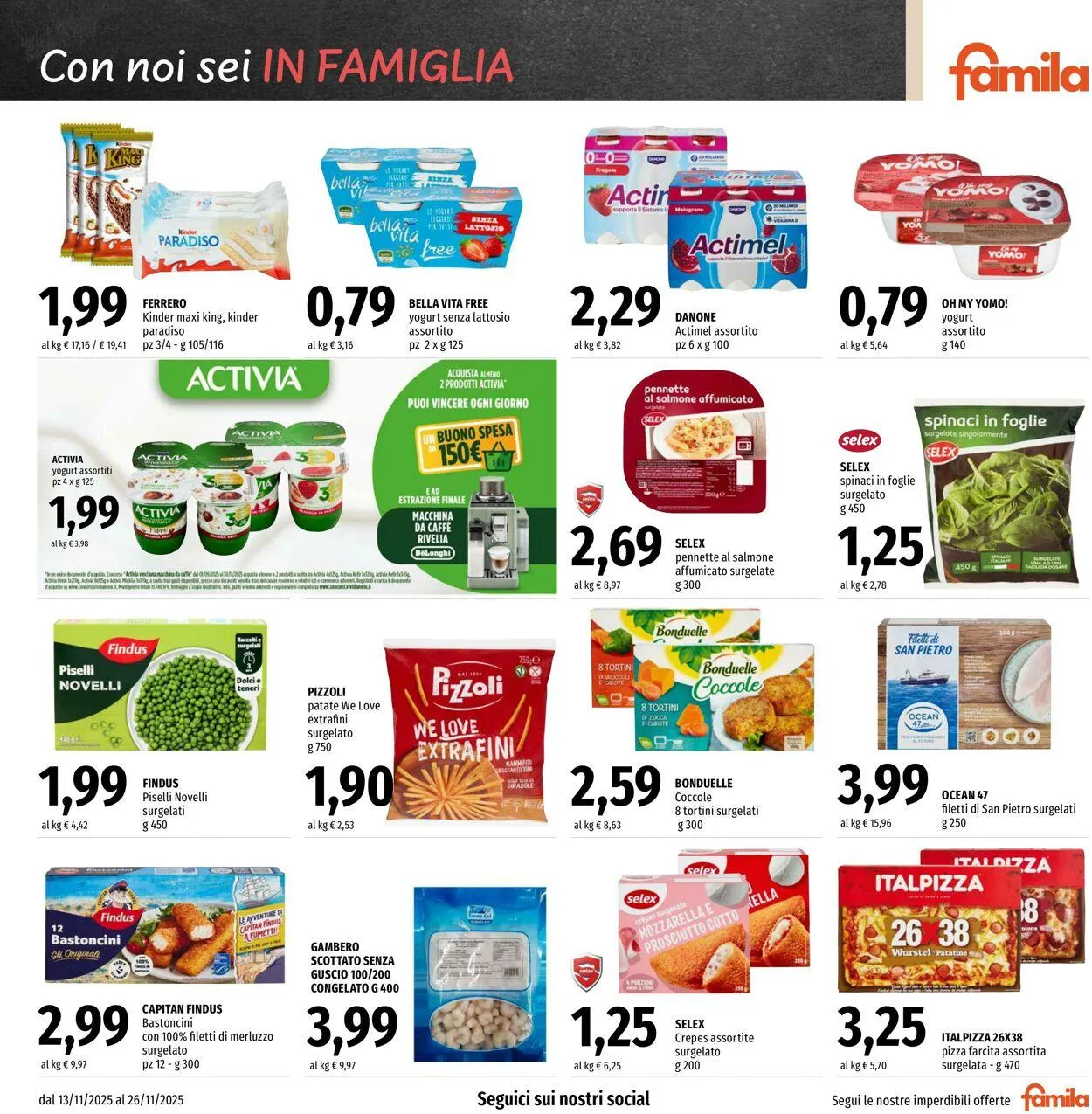 Famila Volantino attuale da 13 novembre a 26 novembre di 2025 - Pagina del volantino 9