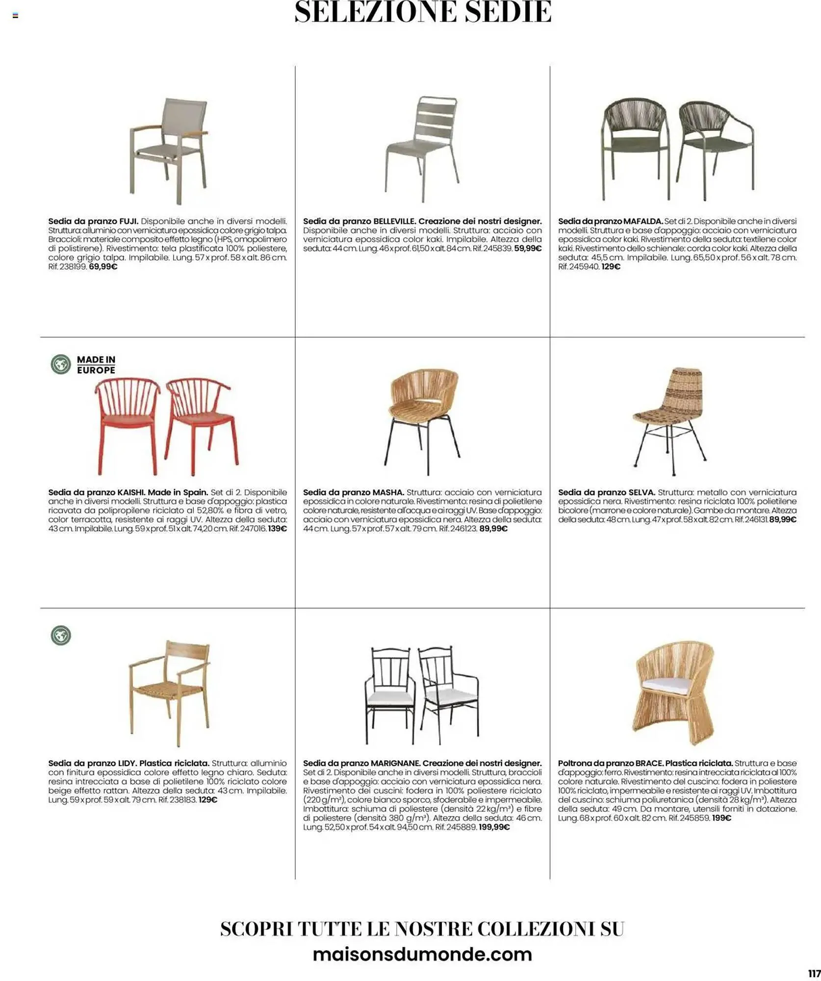 Volantino Maisons du Monde da 17 marzo a 30 settembre di 2025 - Pagina del volantino 119