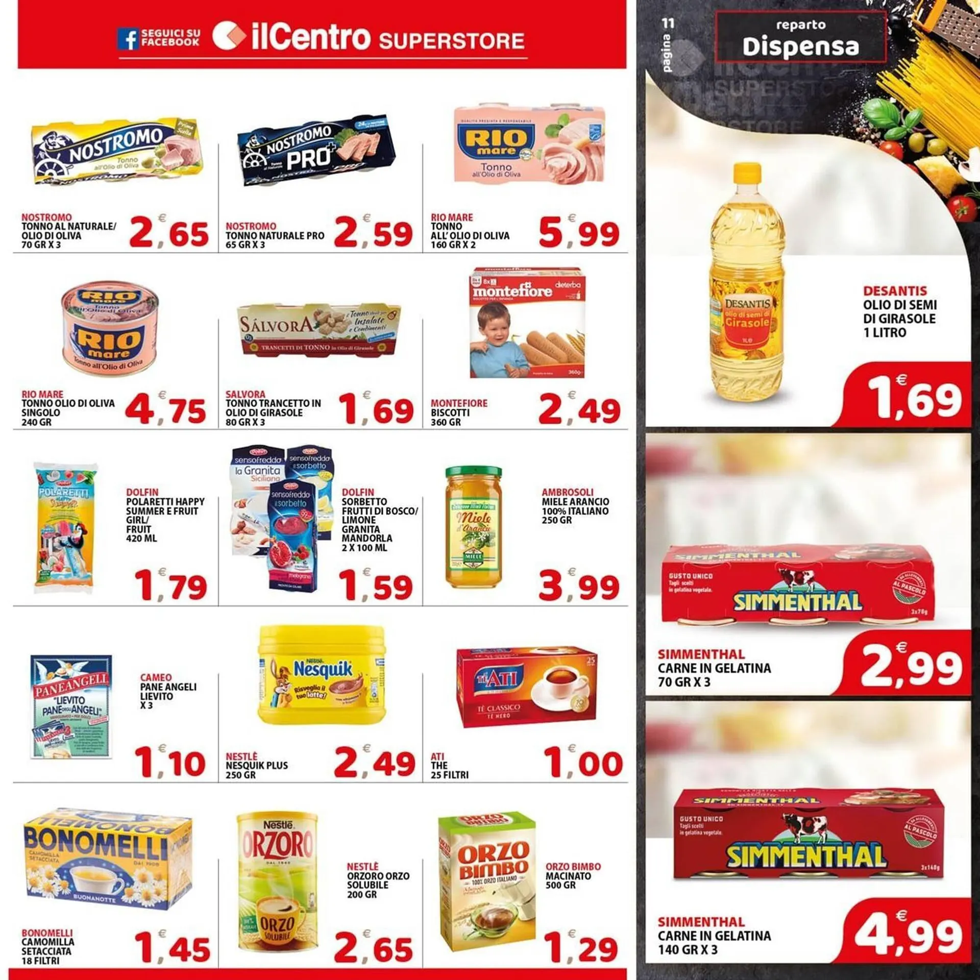 Volantino Il Centro Superstore da 30 giugno a 8 luglio di 2025 - Pagina del volantino 11