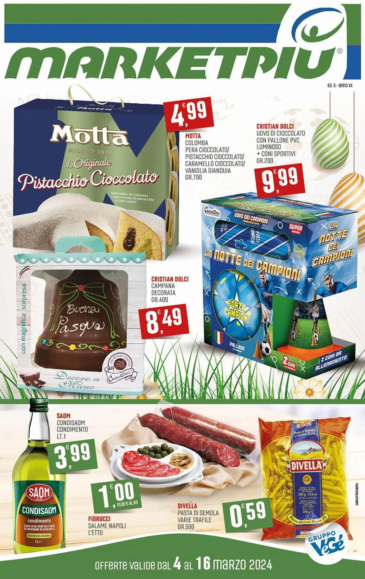 Volantino Marketpiù da 4 marzo a 16 marzo di 2024 - Pagina del volantino 