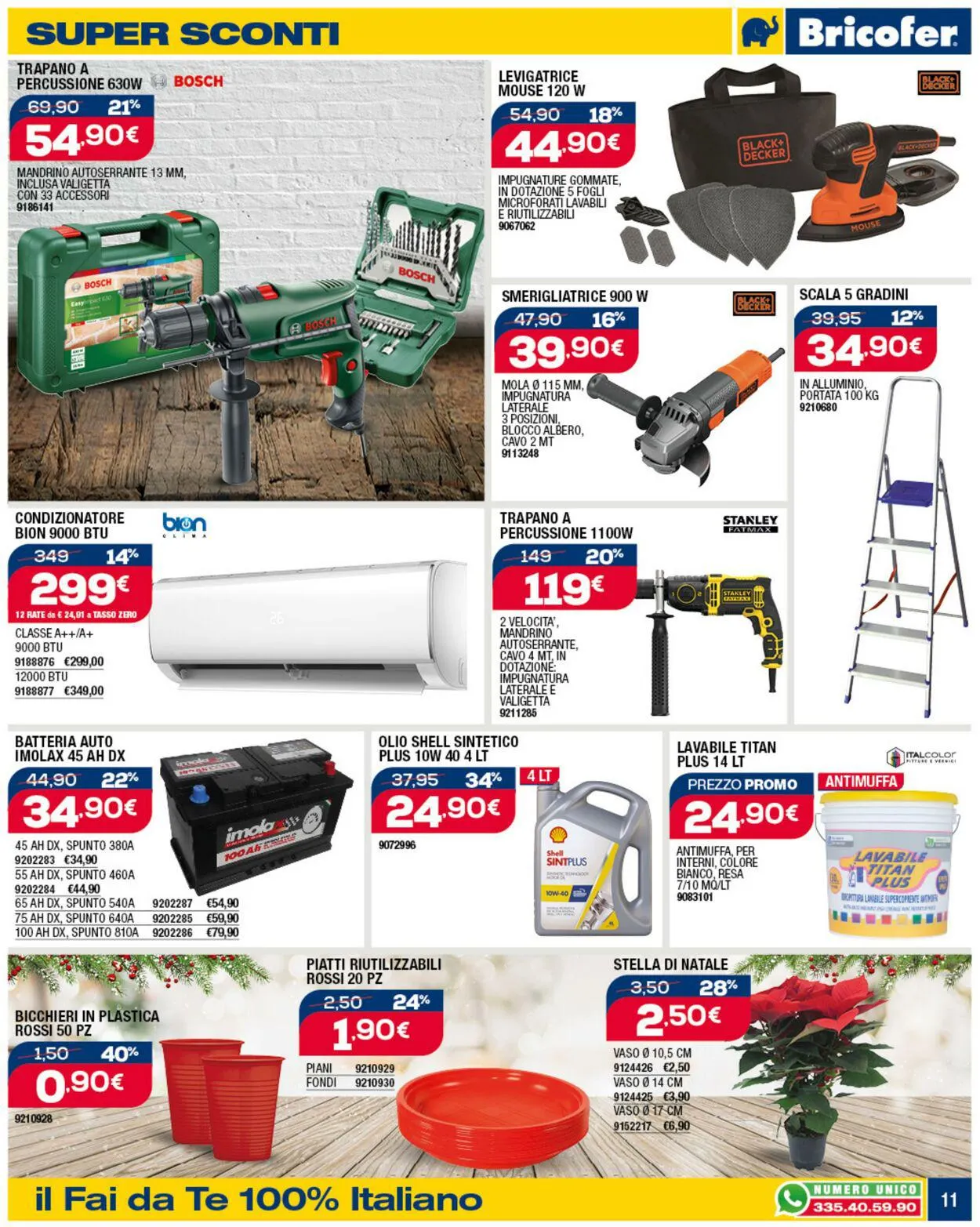 Bricofer - Perugia Volantino attuale da 24 gennaio a 7 febbraio di 2024 - Pagina del volantino 11