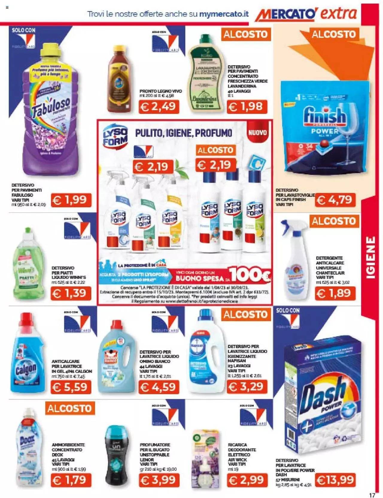 Volantino Mercatò da 28 agosto a 6 settembre di 2023 - Pagina del volantino 17