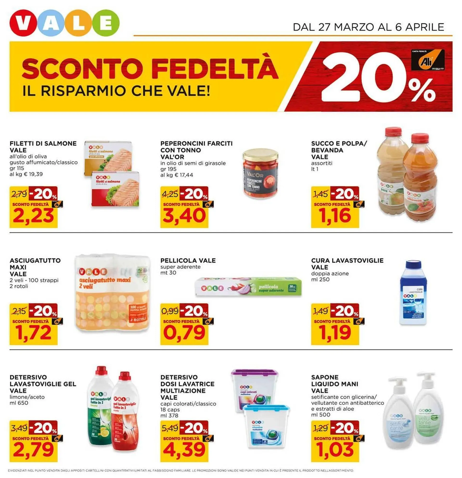 Volantino Alì Supermercati da 27 marzo a 6 aprile di 2025 - Pagina del volantino 13