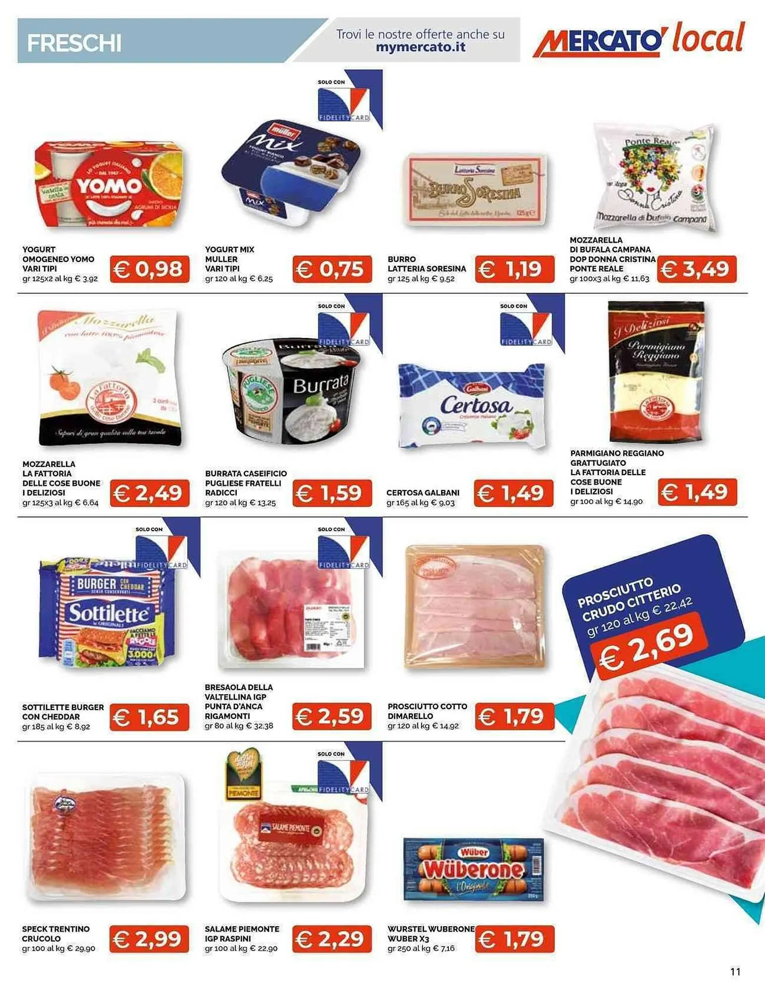 Volantino Mercatò Local da 22 luglio a 4 agosto di 2024 - Pagina del volantino 11