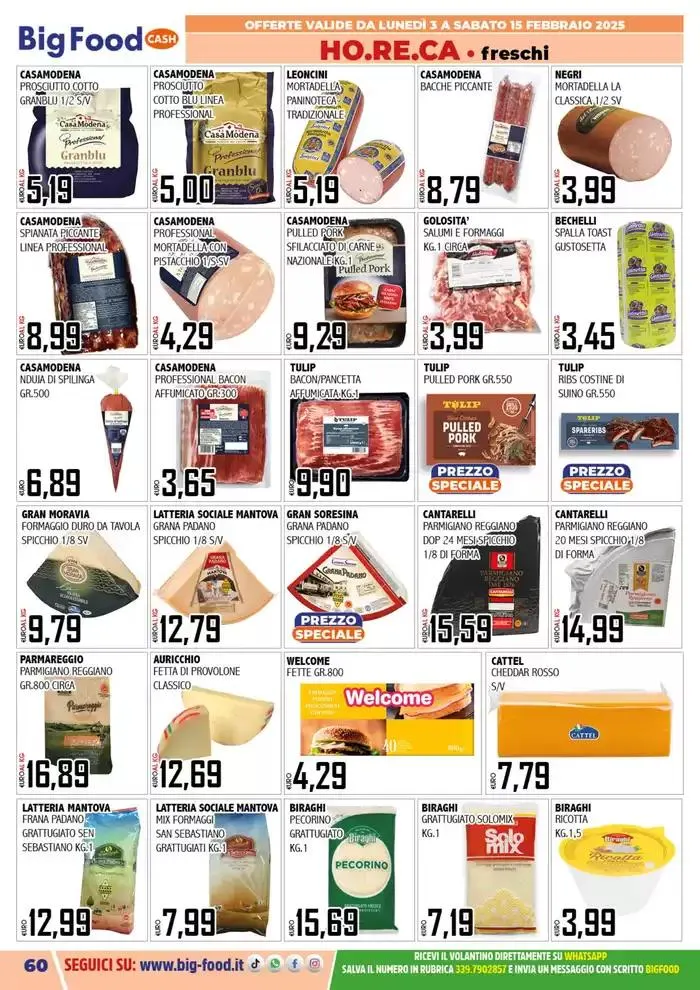 Carnevale innamorati della convenienza da 3 febbraio a 15 febbraio di 2025 - Pagina del volantino 60