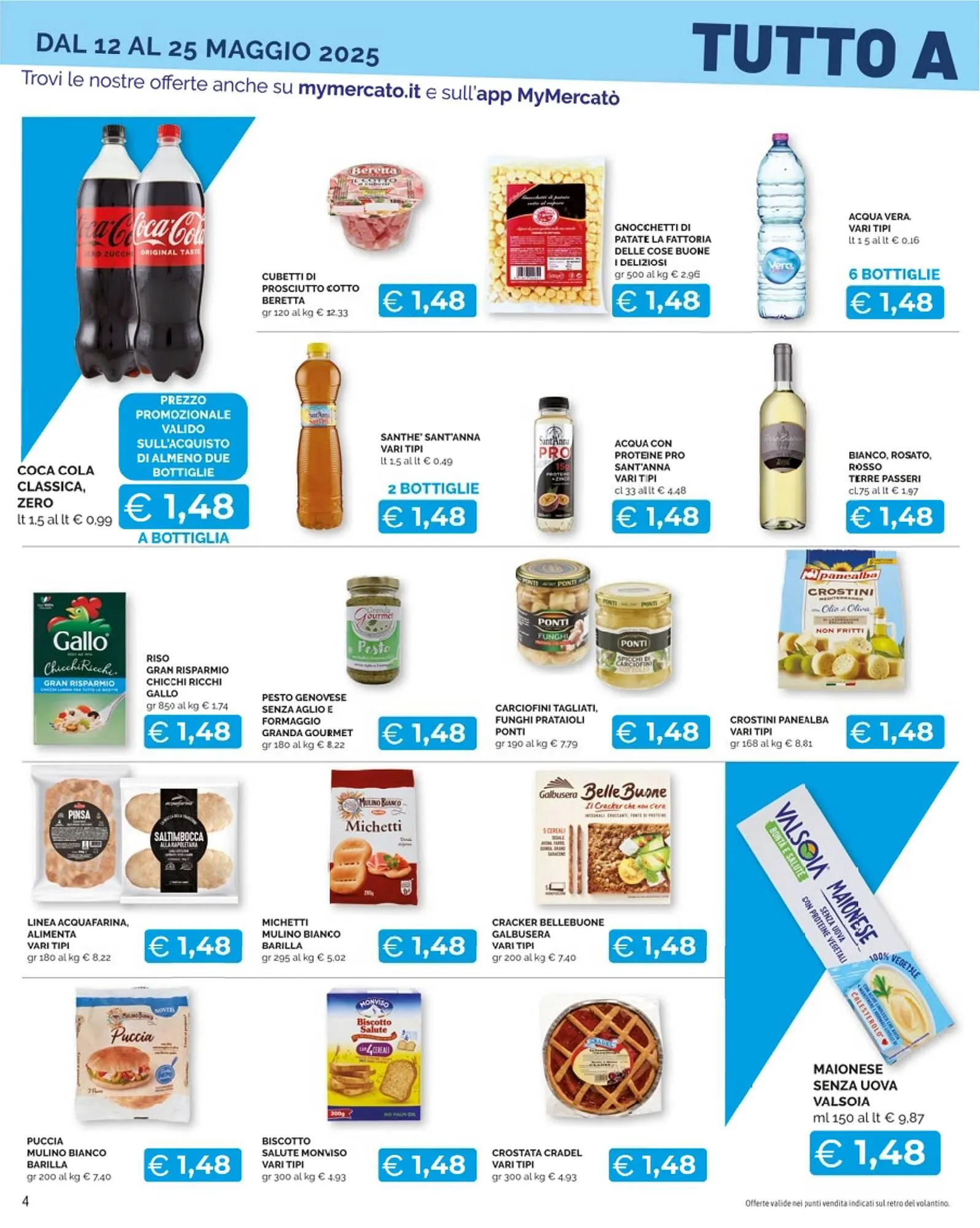 Volantino Mercatò Extra da 12 maggio a 25 maggio di 2025 - Pagina del volantino 4